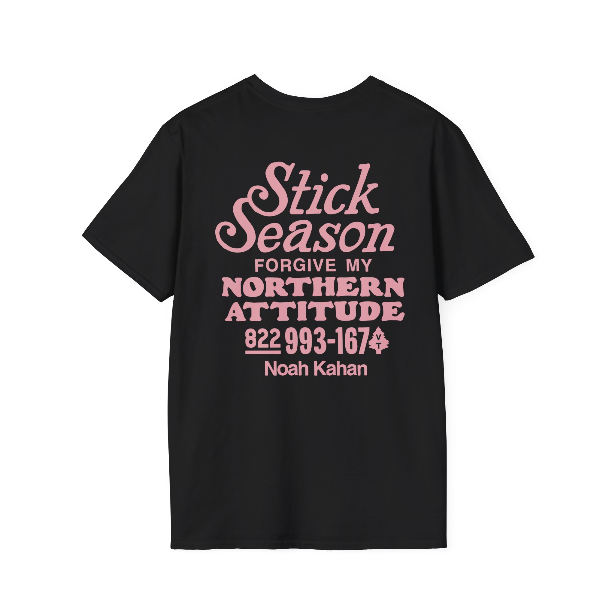 Noah Kahan Northern Attitude Unisex Softstyle T-Shirt - Image 2