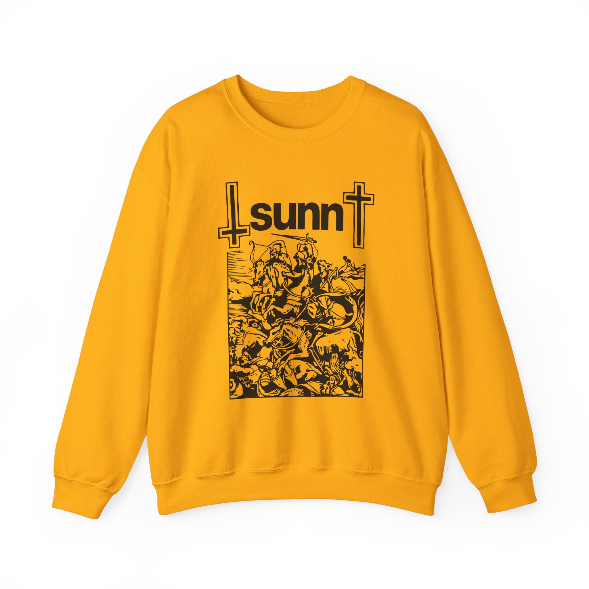 Sunn O Flight of the Behemoth Unisex Heavy Blend™ Crewneck Sweatshirt - Image 9