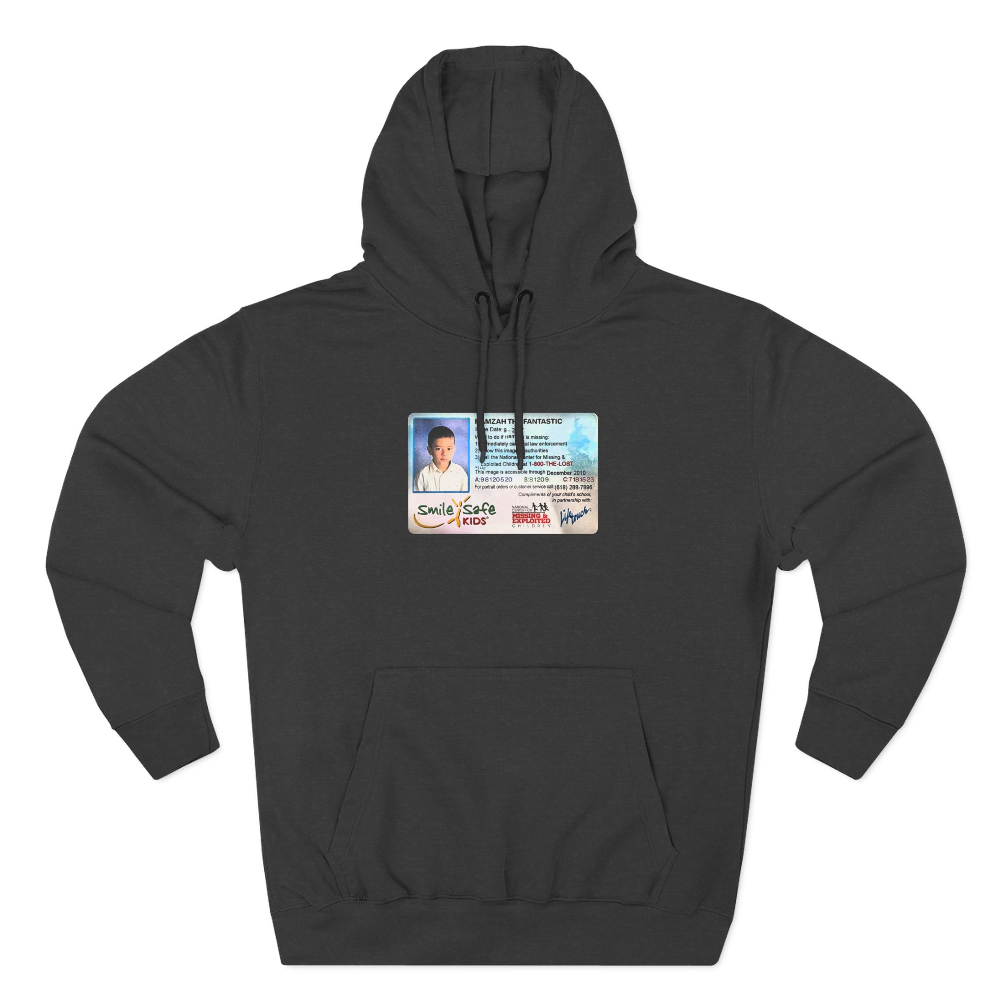 Slushy Noobz Smile Safe Kids Three-Panel Fleece Hoodie - Image 3