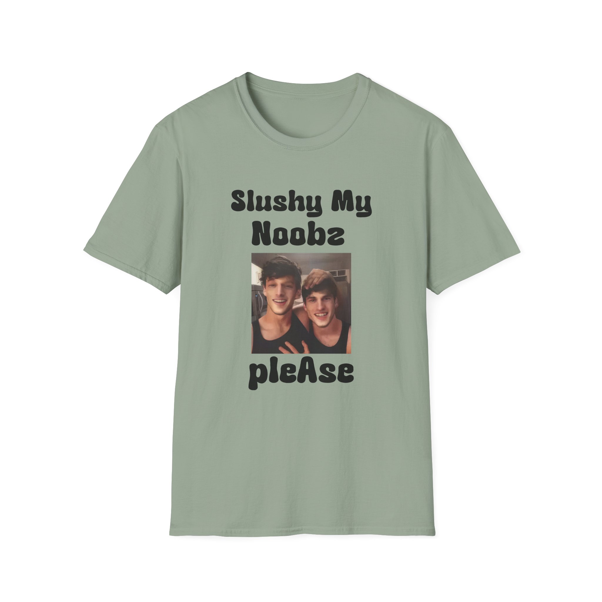 Slushy Noobz Martin and Hamzah Comedy Unisex Softstyle T-Shirt - Image 15