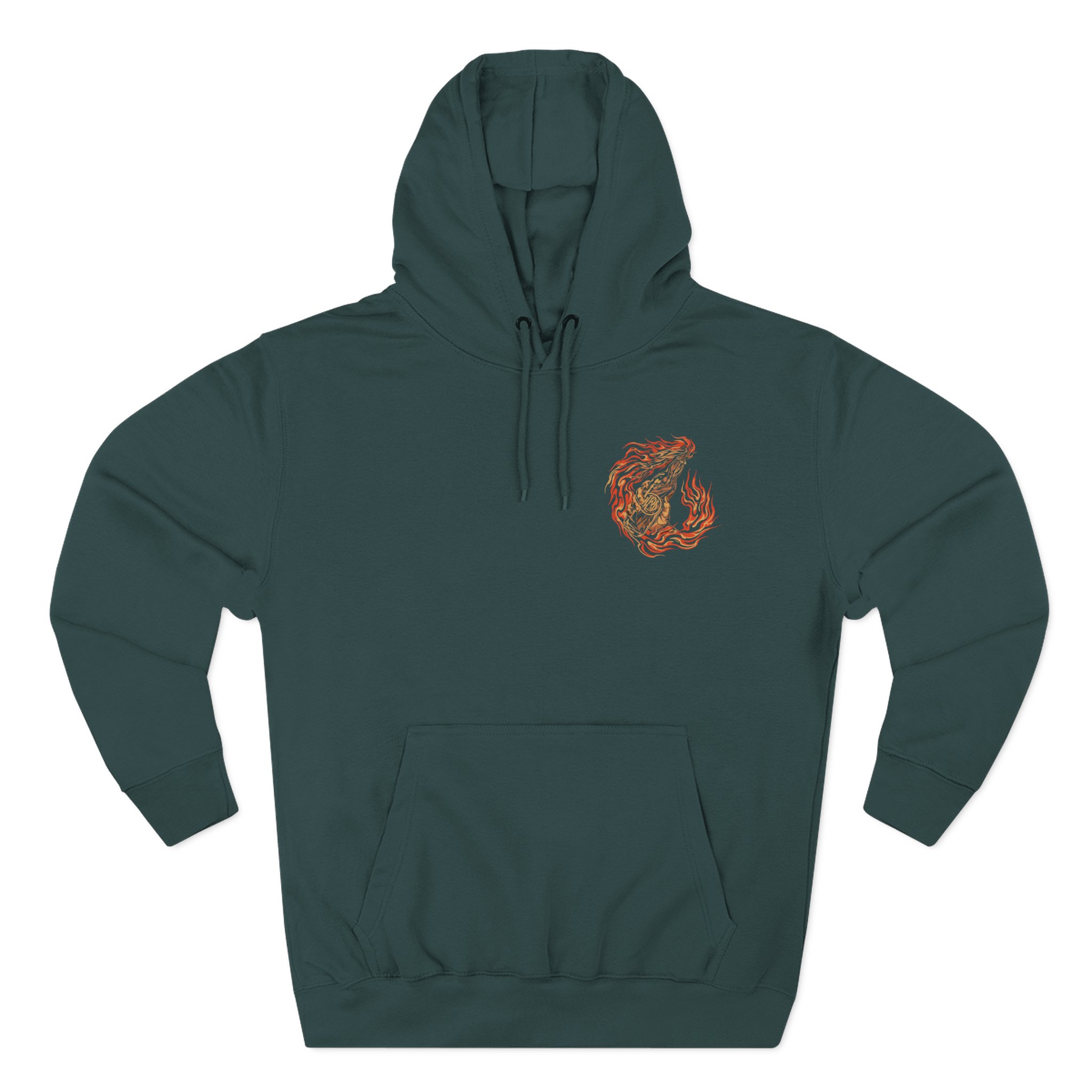 Parkway Drive Vtu 5 Year Anniversary Three-Panel Fleece Hoodie - Image 7