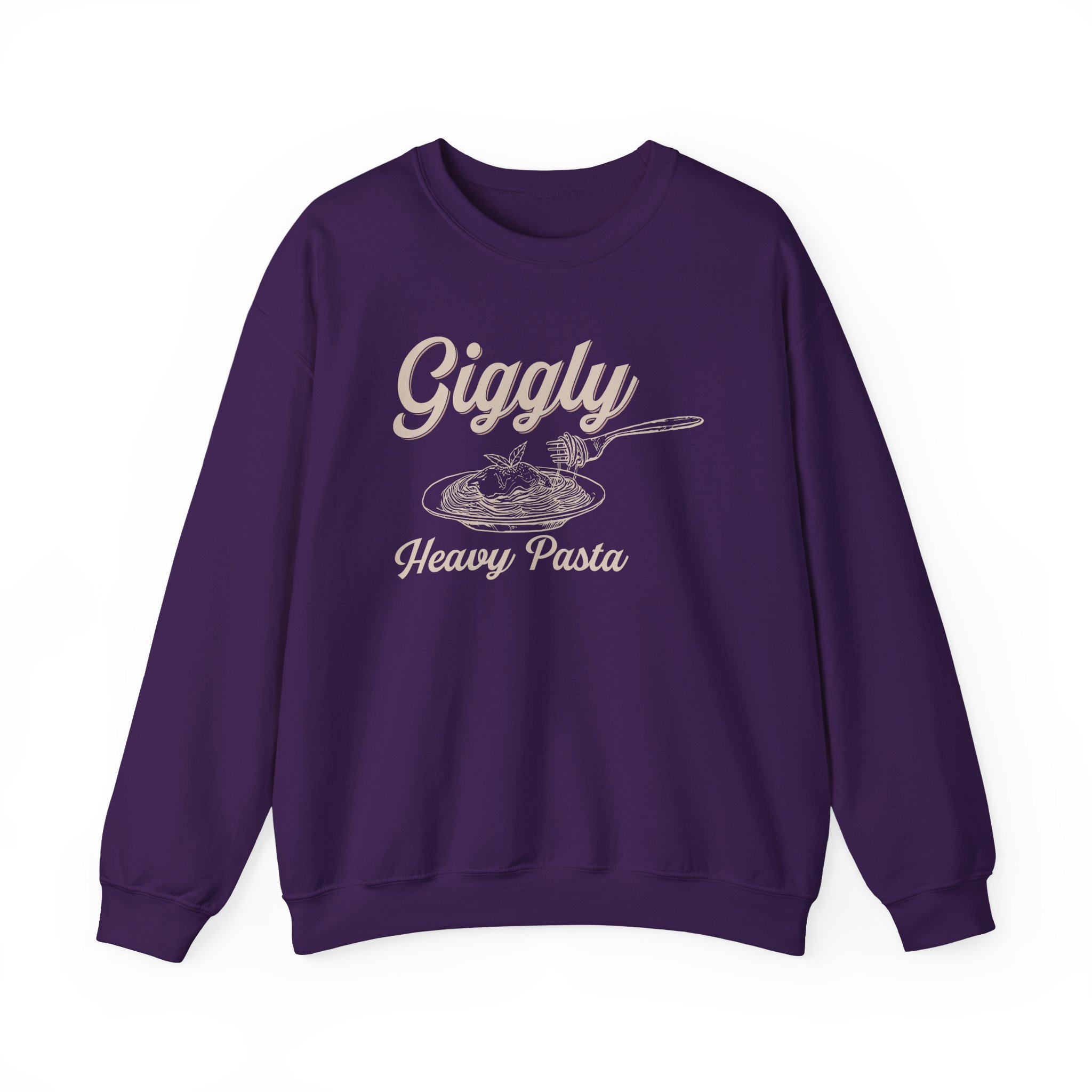 Giggly Squad Heavy Pasta Unisex Heavy Blend™ Crewneck Sweatshirt - Image 11