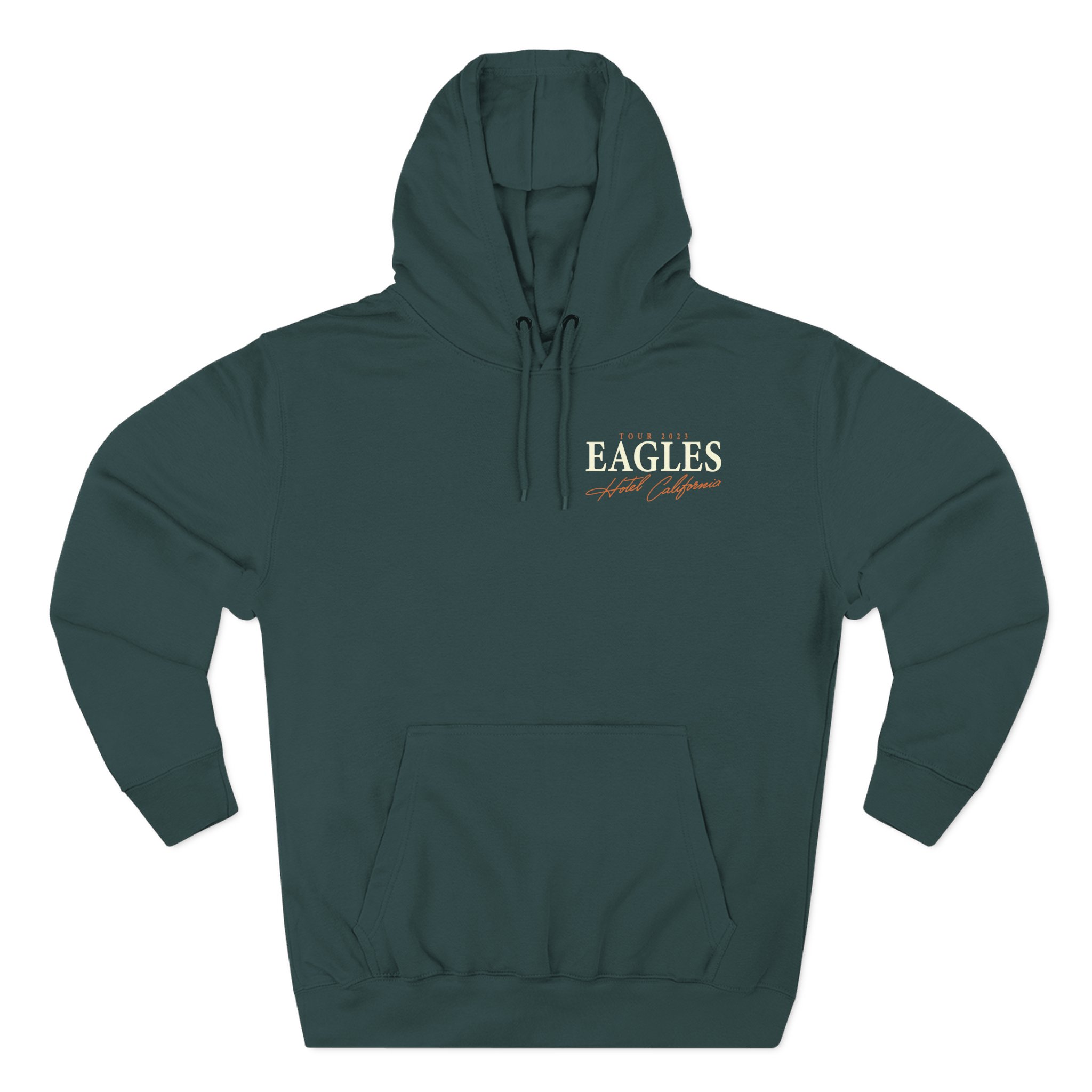 The Eagles Hotel California Three-Panel Fleece Hoodie - Image 5