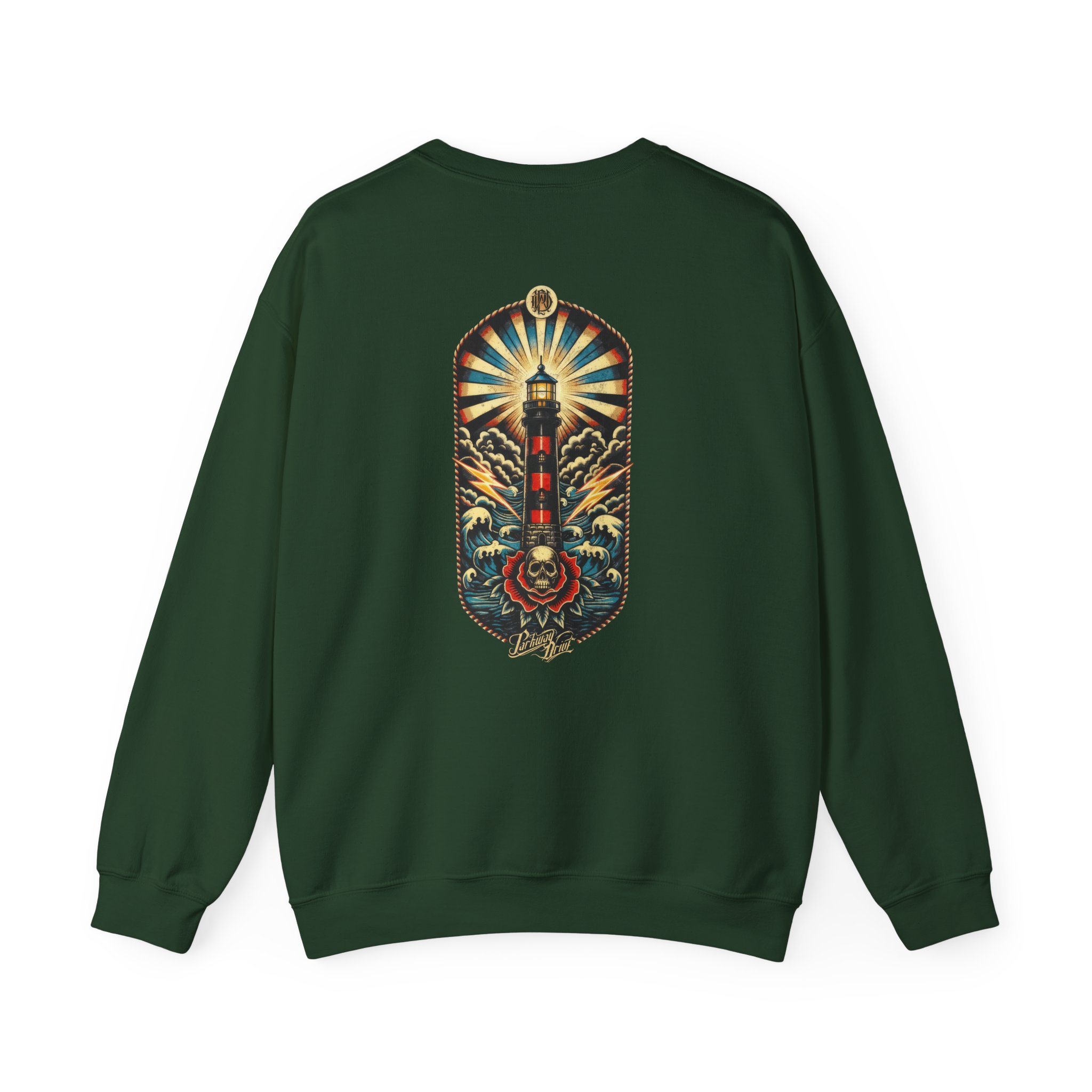 Parkway Drive Lighthouse Unisex Heavy Blend™ Crewneck Sweatshirt - Image 8
