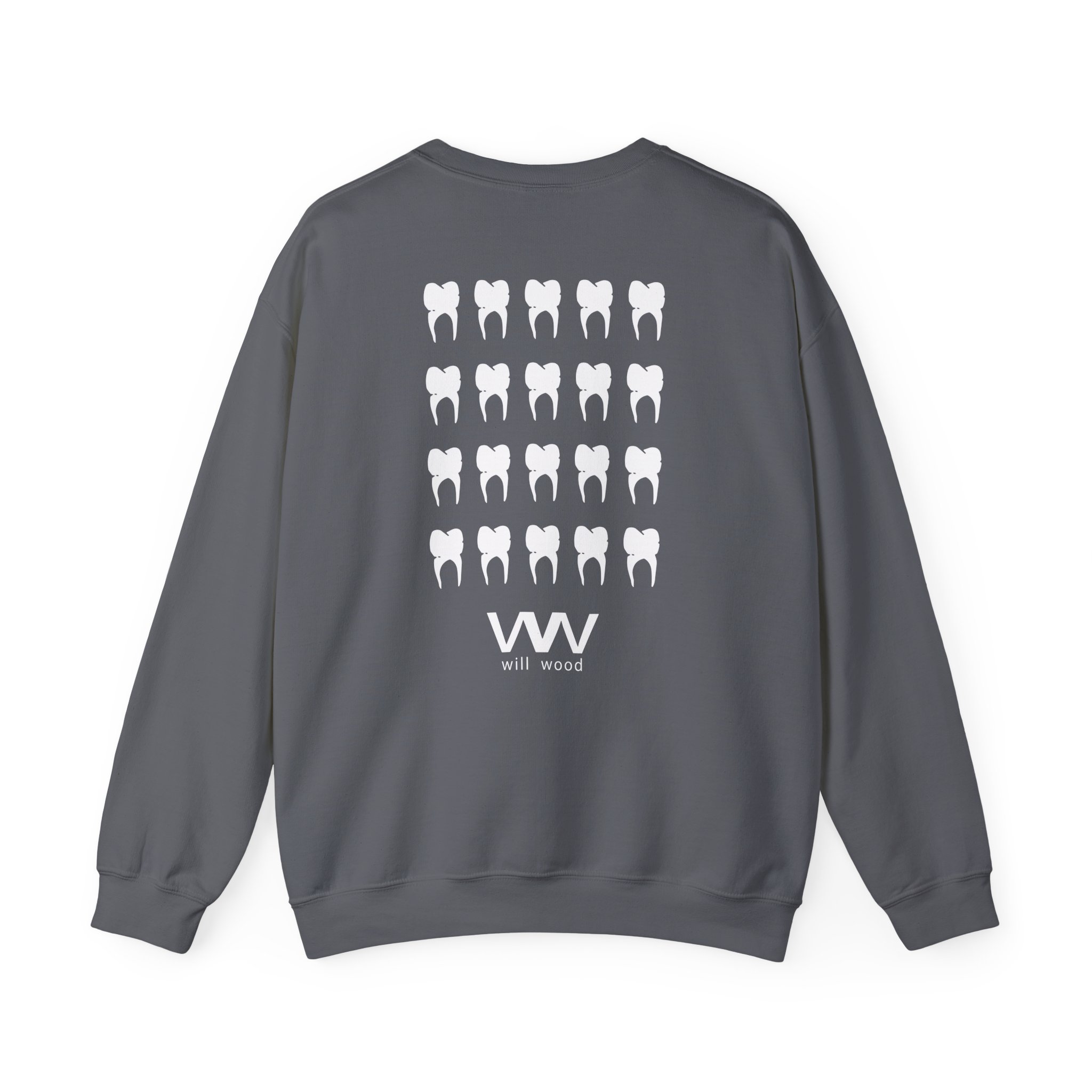 Will Wood Host Skull Unisex Heavy Blend™ Crewneck Sweatshirt - Image 14