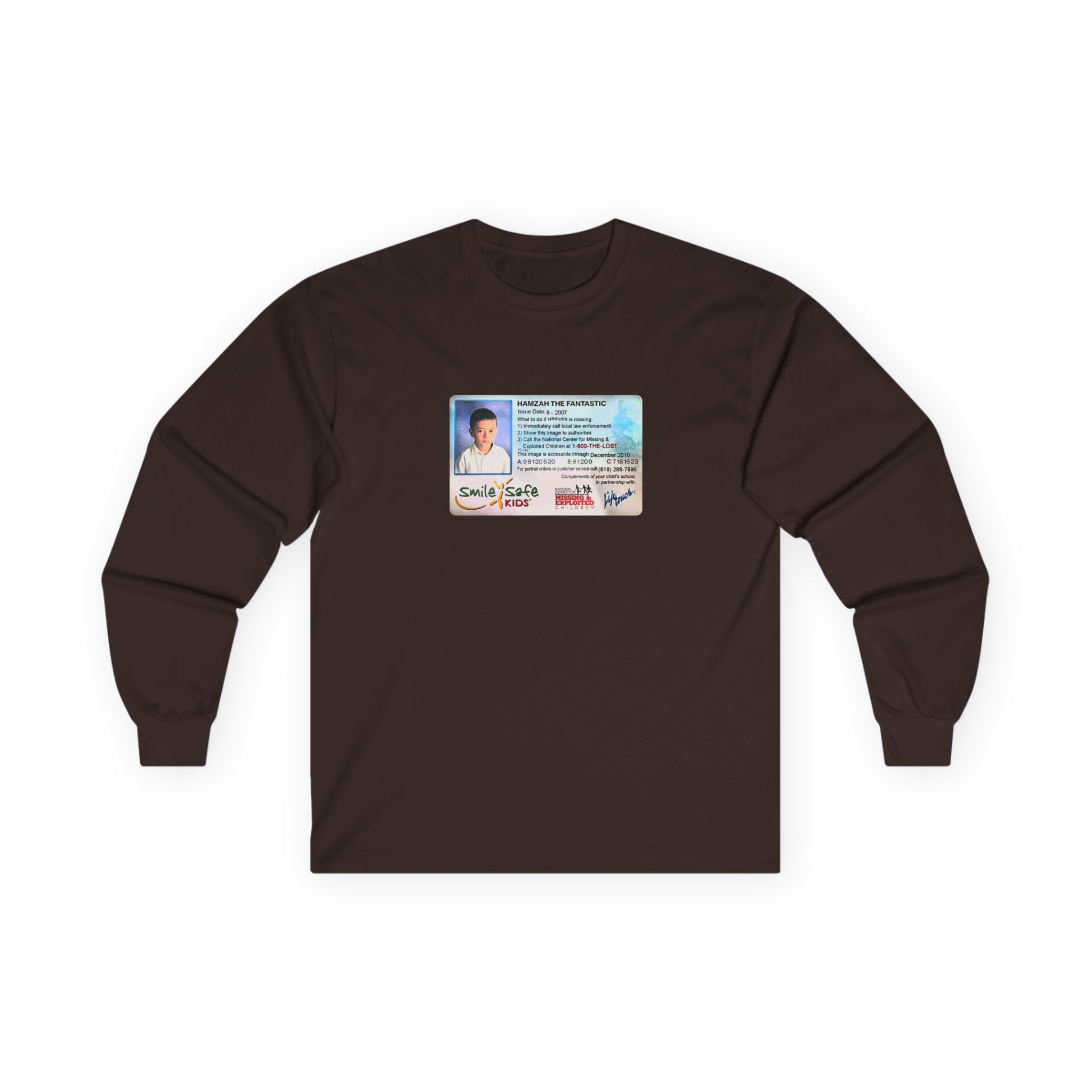 Slushy Noobz Smile Safe Kids Unisex Ultra Cotton Long Sleeve Tee - Image 5