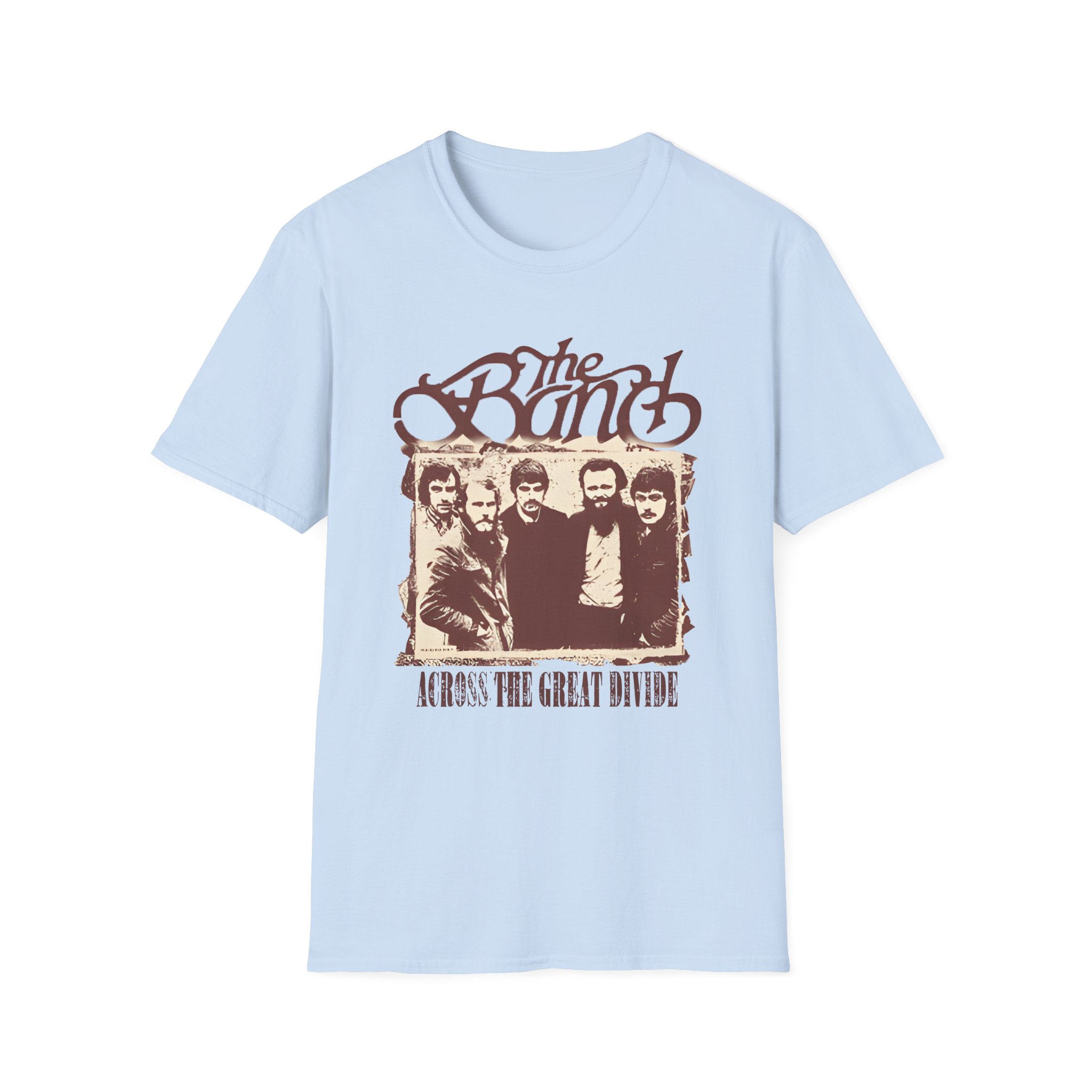 The Band Across the Great Divide Unisex Softstyle T-Shirt - Image 11