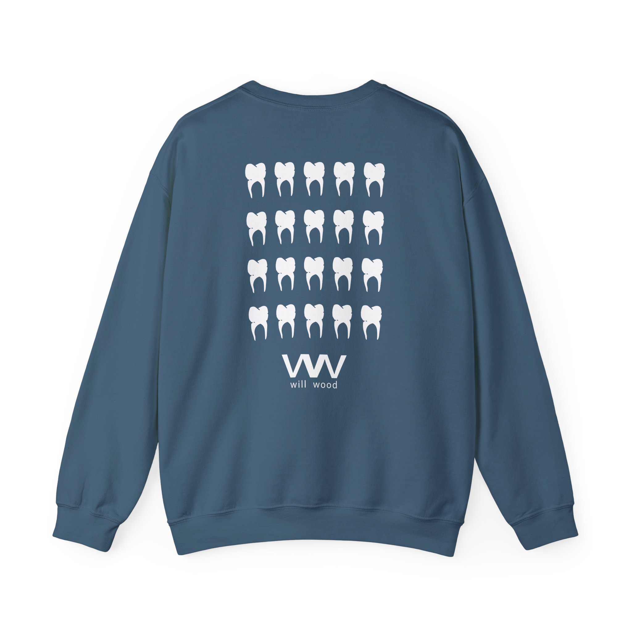 Will Wood Host Skull Unisex Heavy Blend™ Crewneck Sweatshirt - Image 12