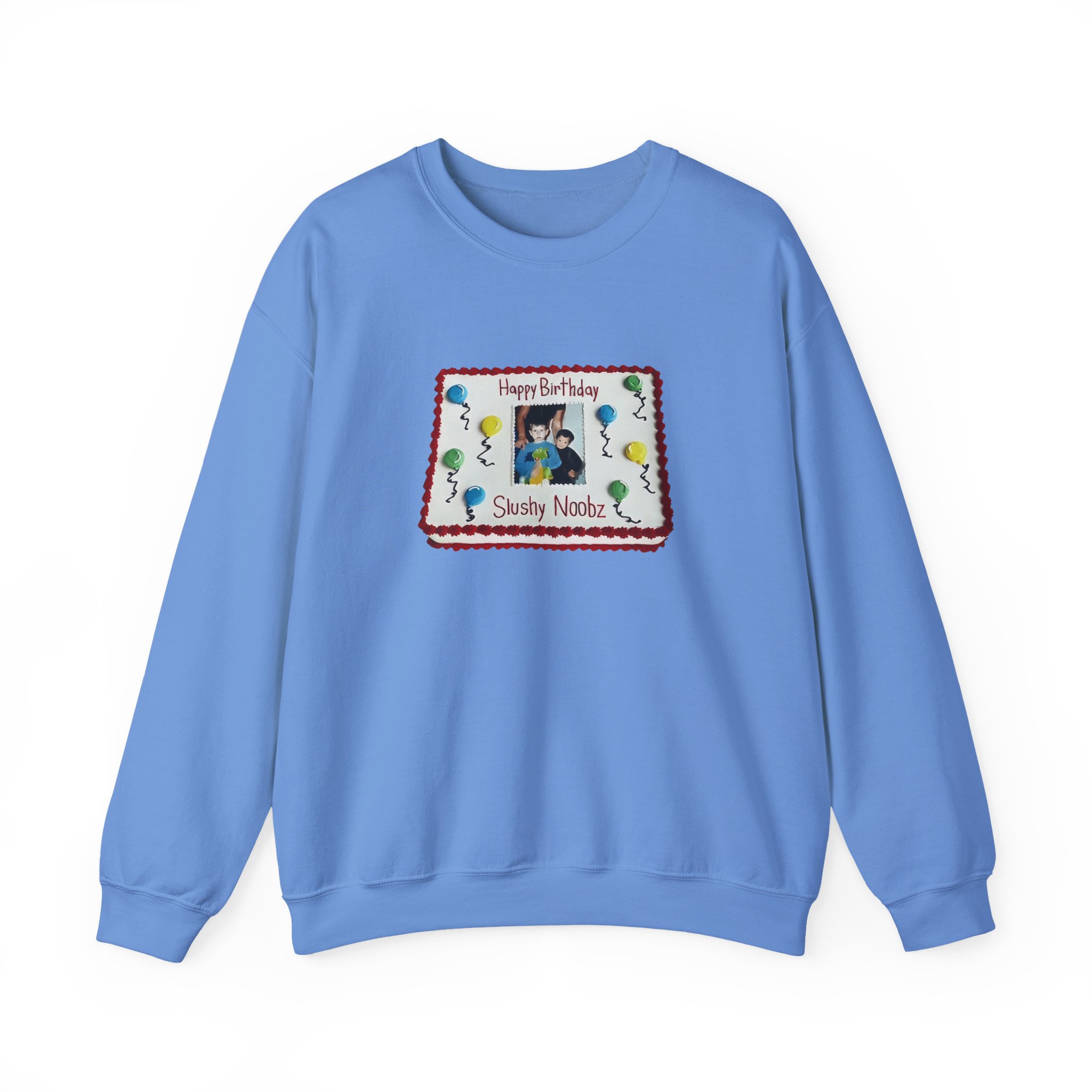 Slushy Noobz Birthday Cake Unisex Heavy Blend™ Crewneck Sweatshirt - Image 13