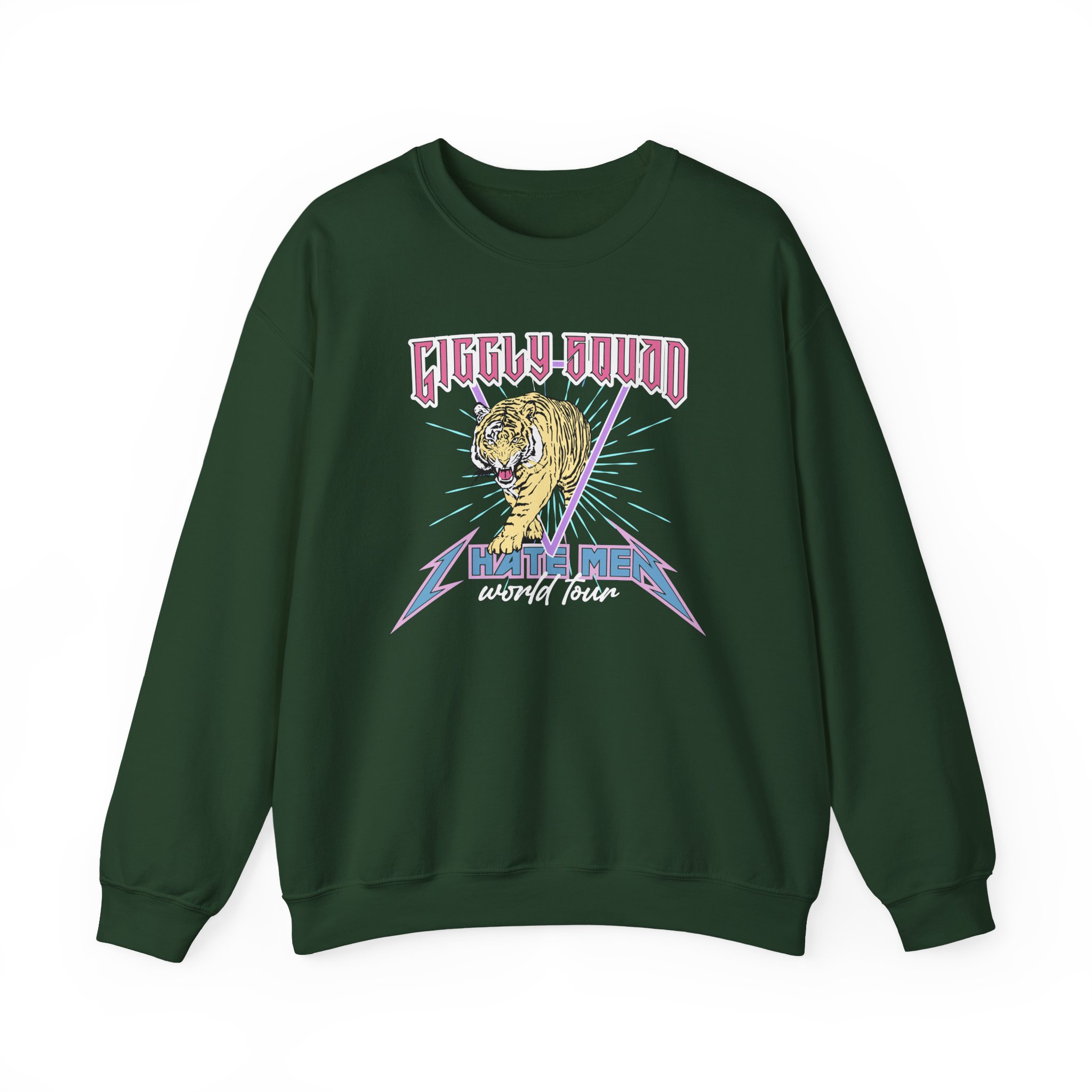 Giggly Squad I H8 Men Band Unisex Heavy Blend™ Crewneck Sweatshirt - Image 7