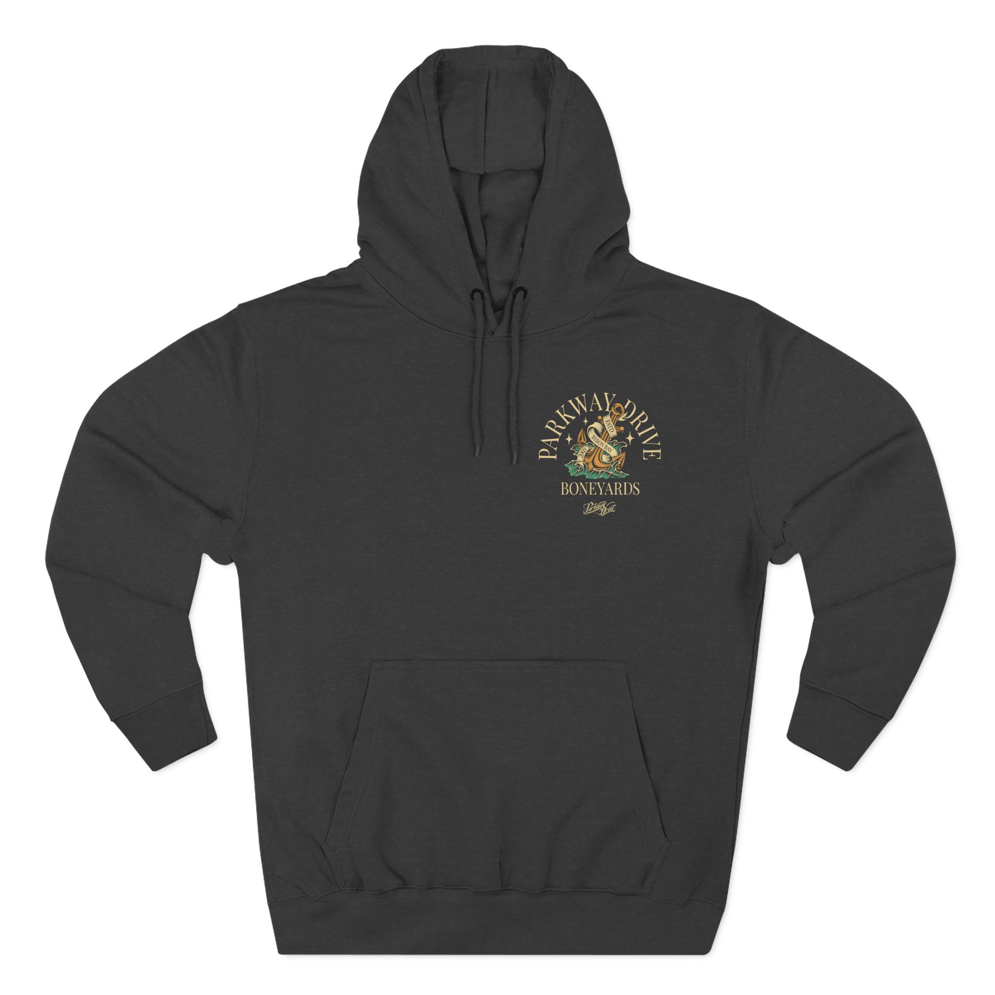 Parkway Drive Boneyards Anchor Three-Panel Fleece Hoodie - Image 3