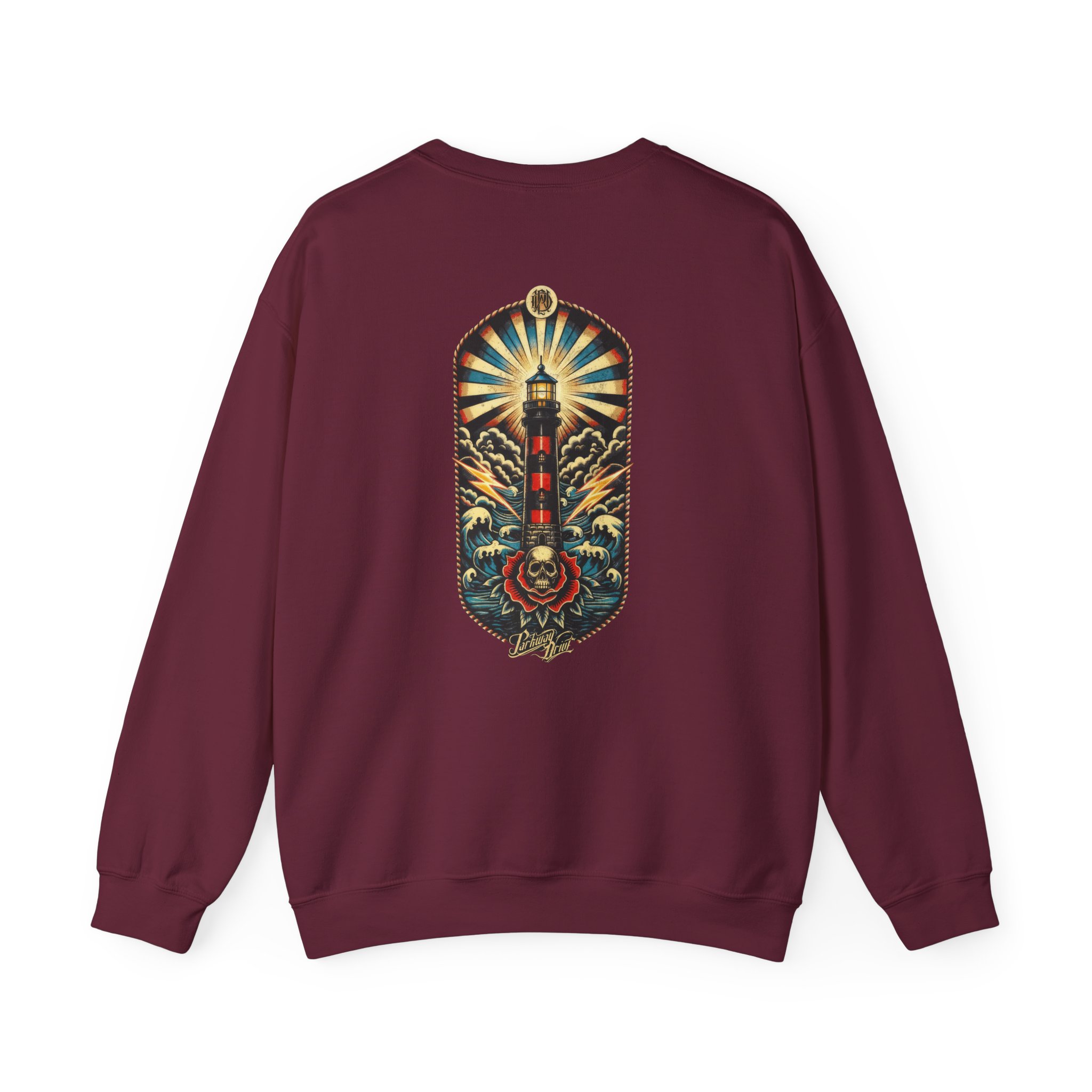 Parkway Drive Lighthouse Unisex Heavy Blend™ Crewneck Sweatshirt - Image 4