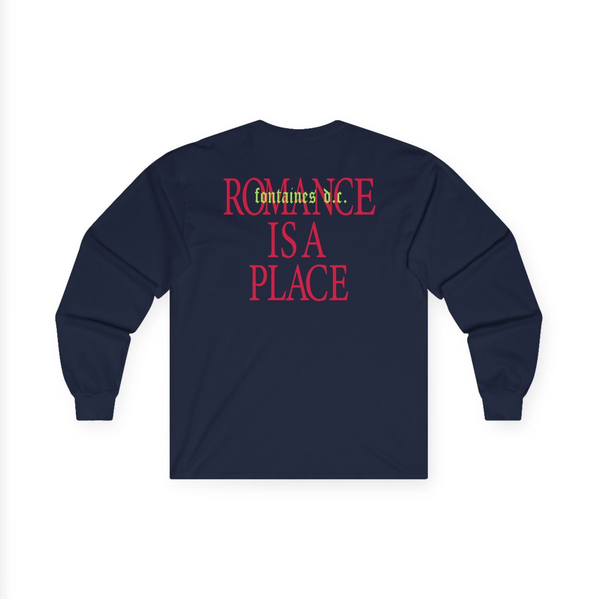 Fontaines Romance Is A Place Unisex Ultra Cotton Long Sleeve Tee - Image 12