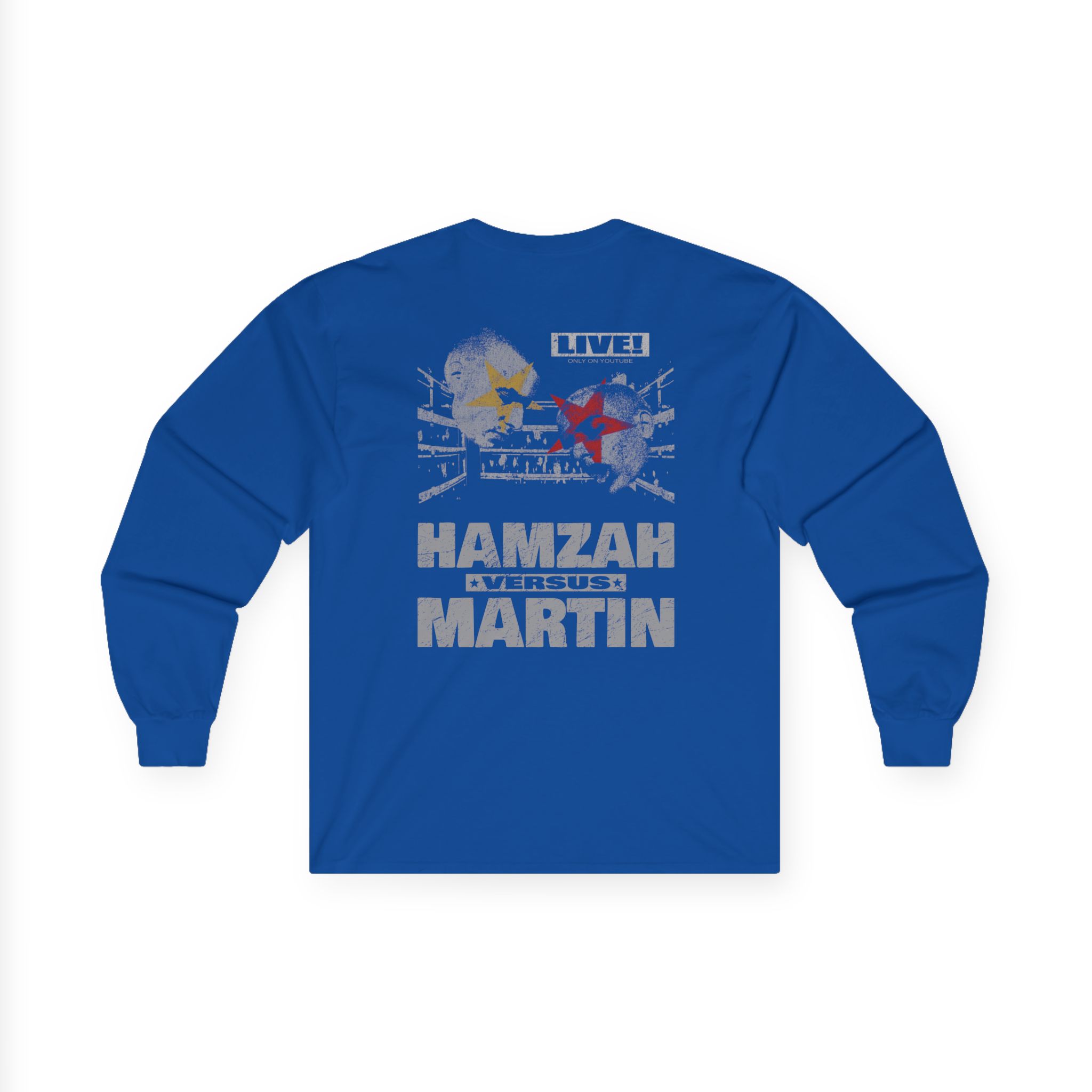 Slushy Noobz Hamzah Versus Martin Unisex Ultra Cotton Long Sleeve Tee - Image 8