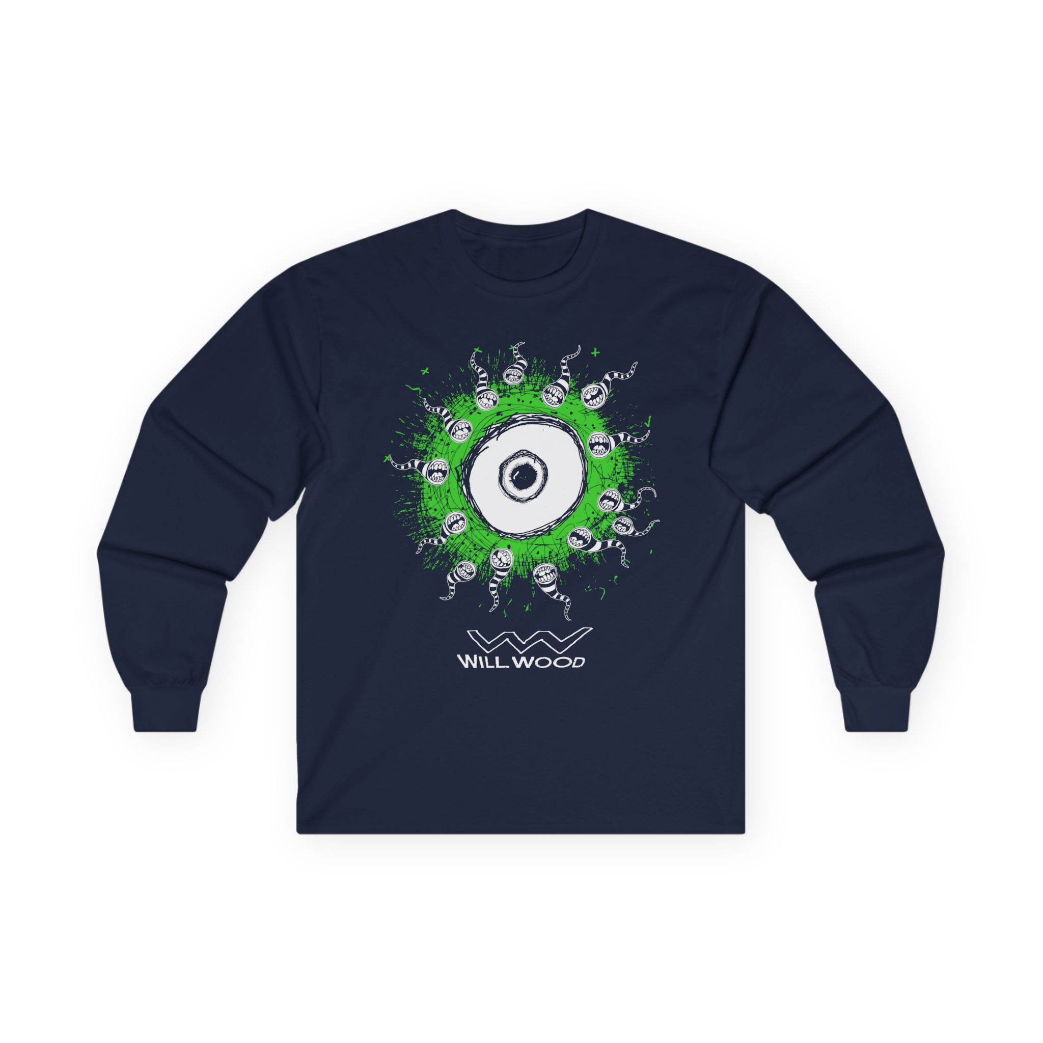 Will Wood Eye Unisex Ultra Cotton Long Sleeve Tee - Image 11