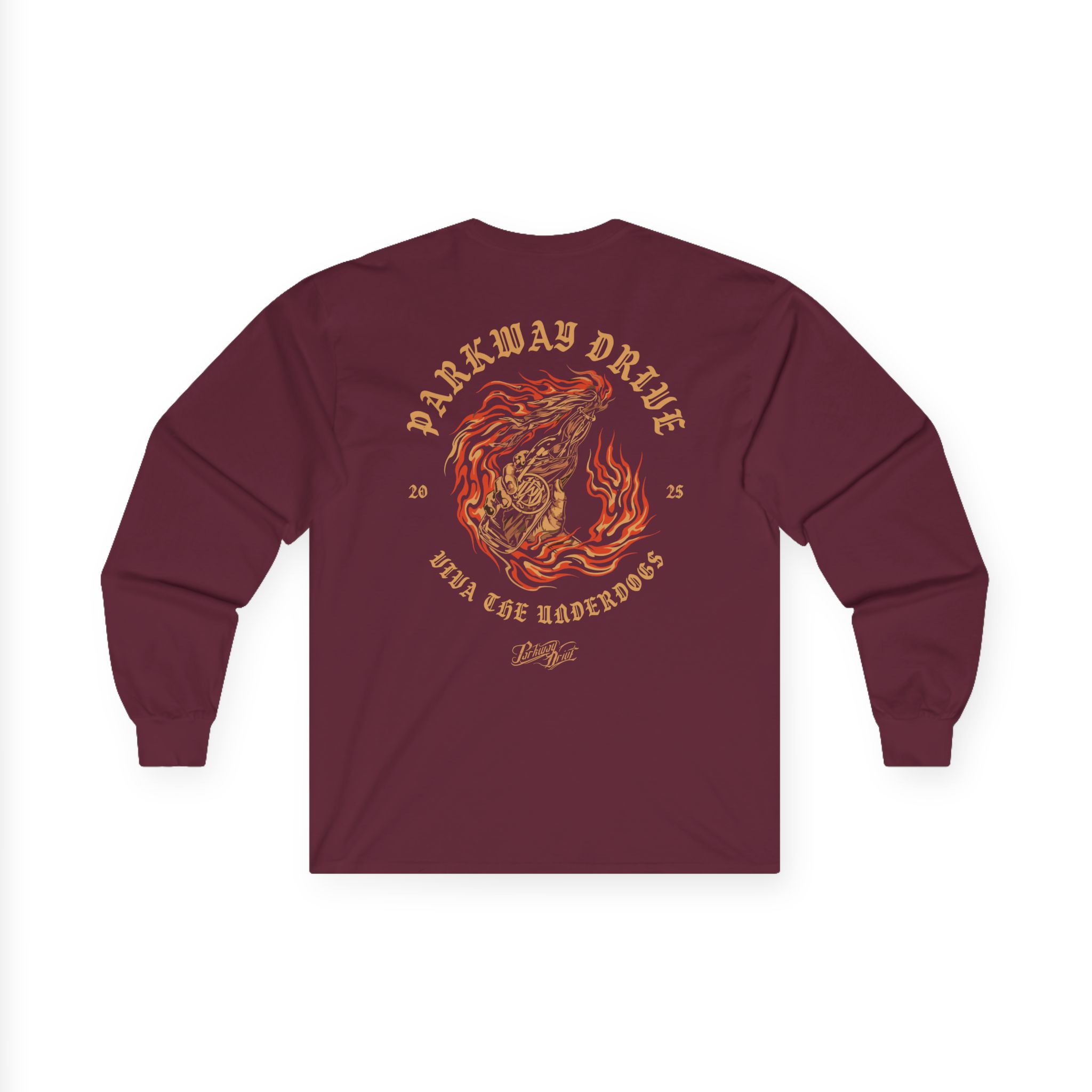 Parkway Drive Vtu 5 Year Anniversary Unisex Ultra Cotton Long Sleeve Tee - Image 4