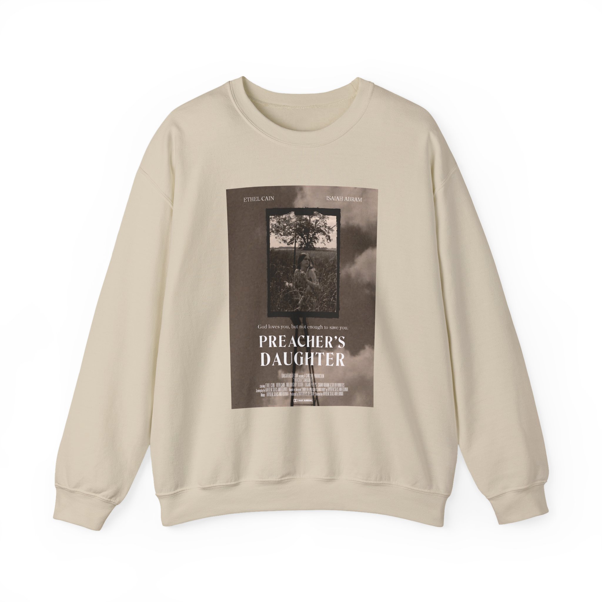Ethel Cain Preacher's Daughter Movie Poster Unisex Heavy Blend™ Crewneck Sweatshirt - Image 3
