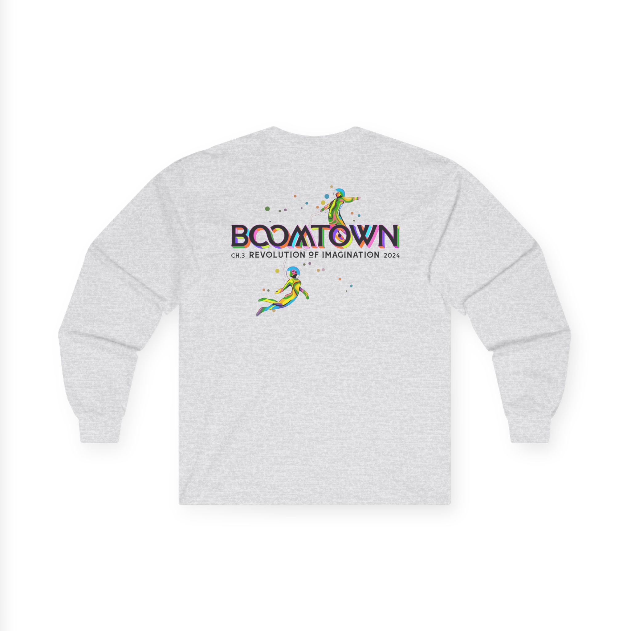 Boomtown Connected Citizen Unisex Ultra Cotton Long Sleeve Tee - Image 4