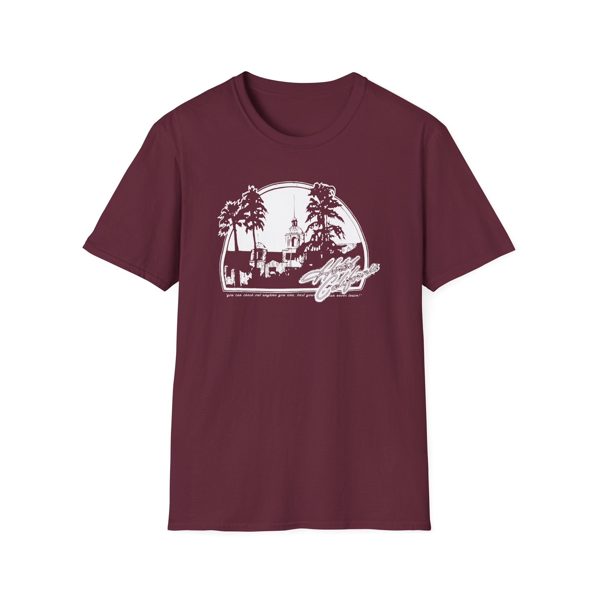 The Eagles Sphere Moon Trapeze Unisex Softstyle T-Shirt - Image 3