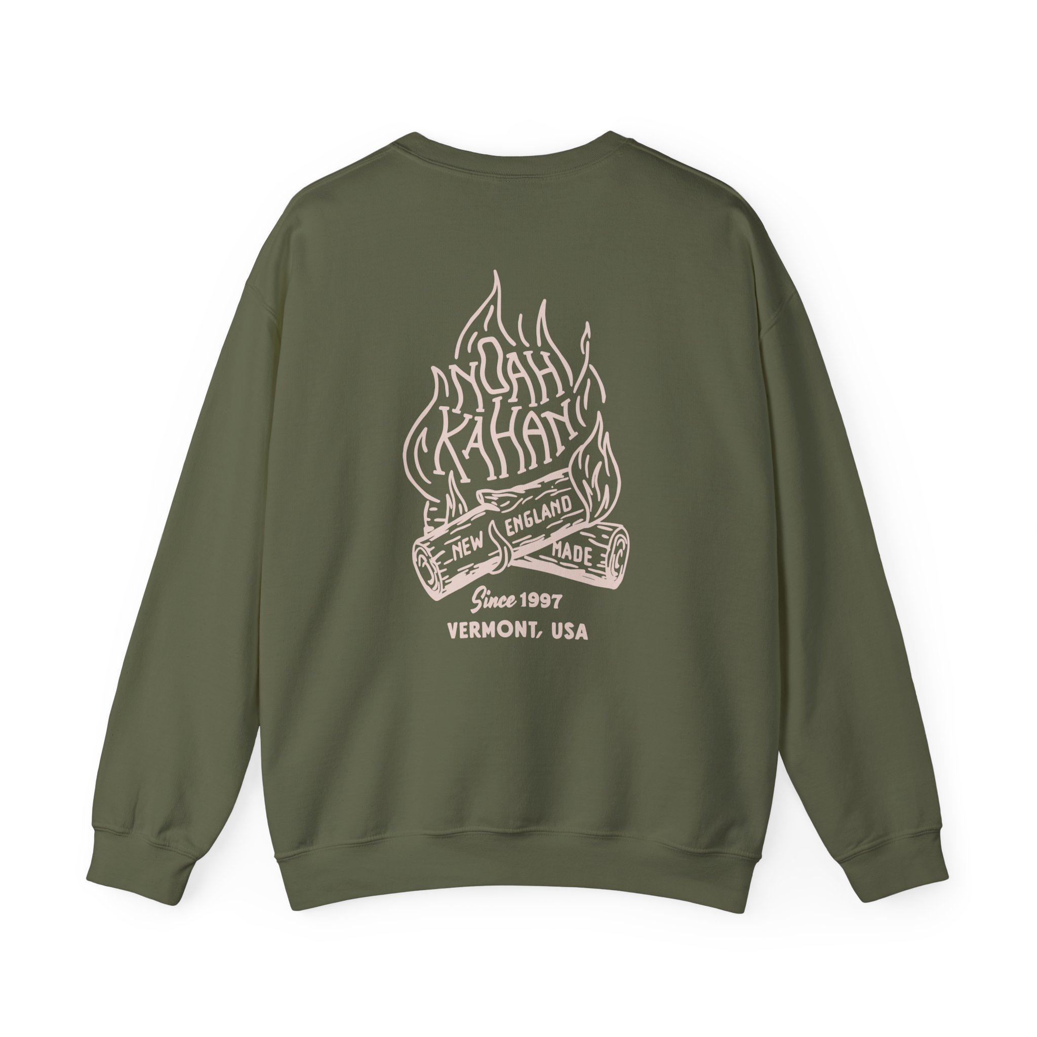 Noah Kahan Campfire Unisex Heavy Blend™ Crewneck Sweatshirt - Image 8