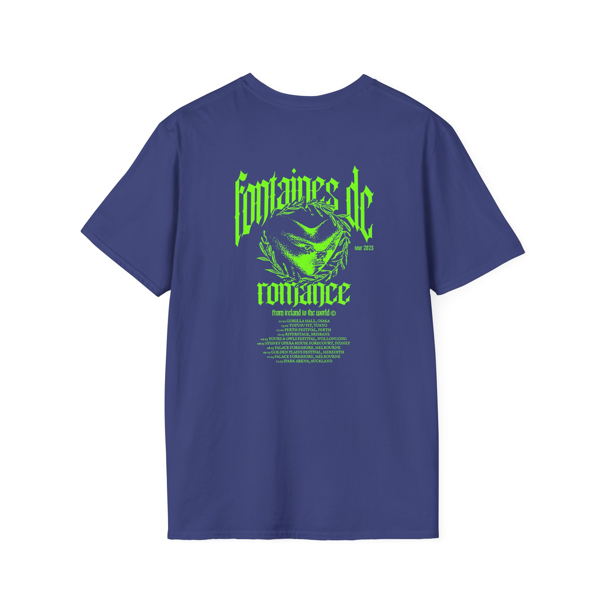 Fontaines D.C. Tour Unisex Softstyle T-Shirt - Image 12