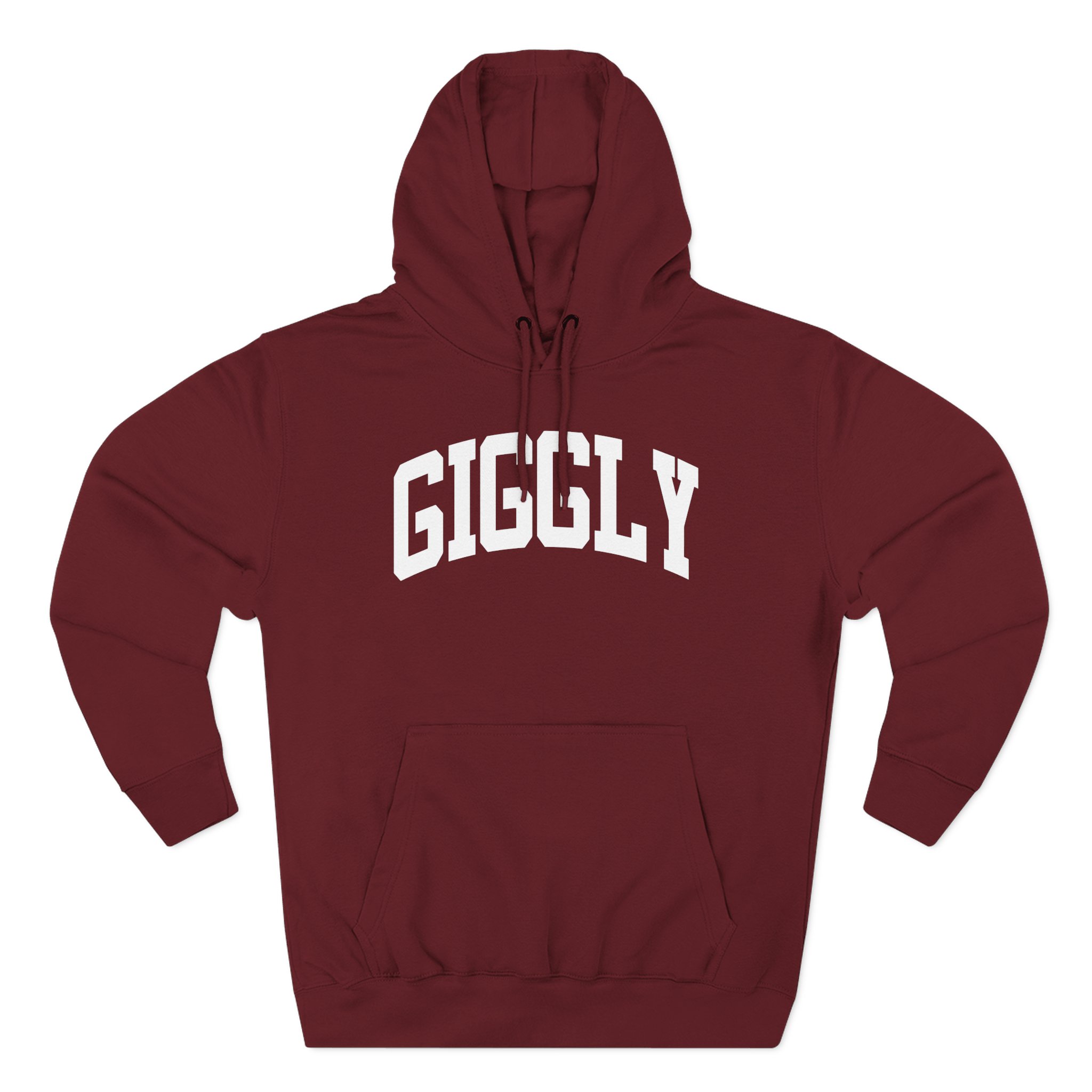 Giggly Squad Collegiate Three-Panel Fleece Hoodie - Image 15