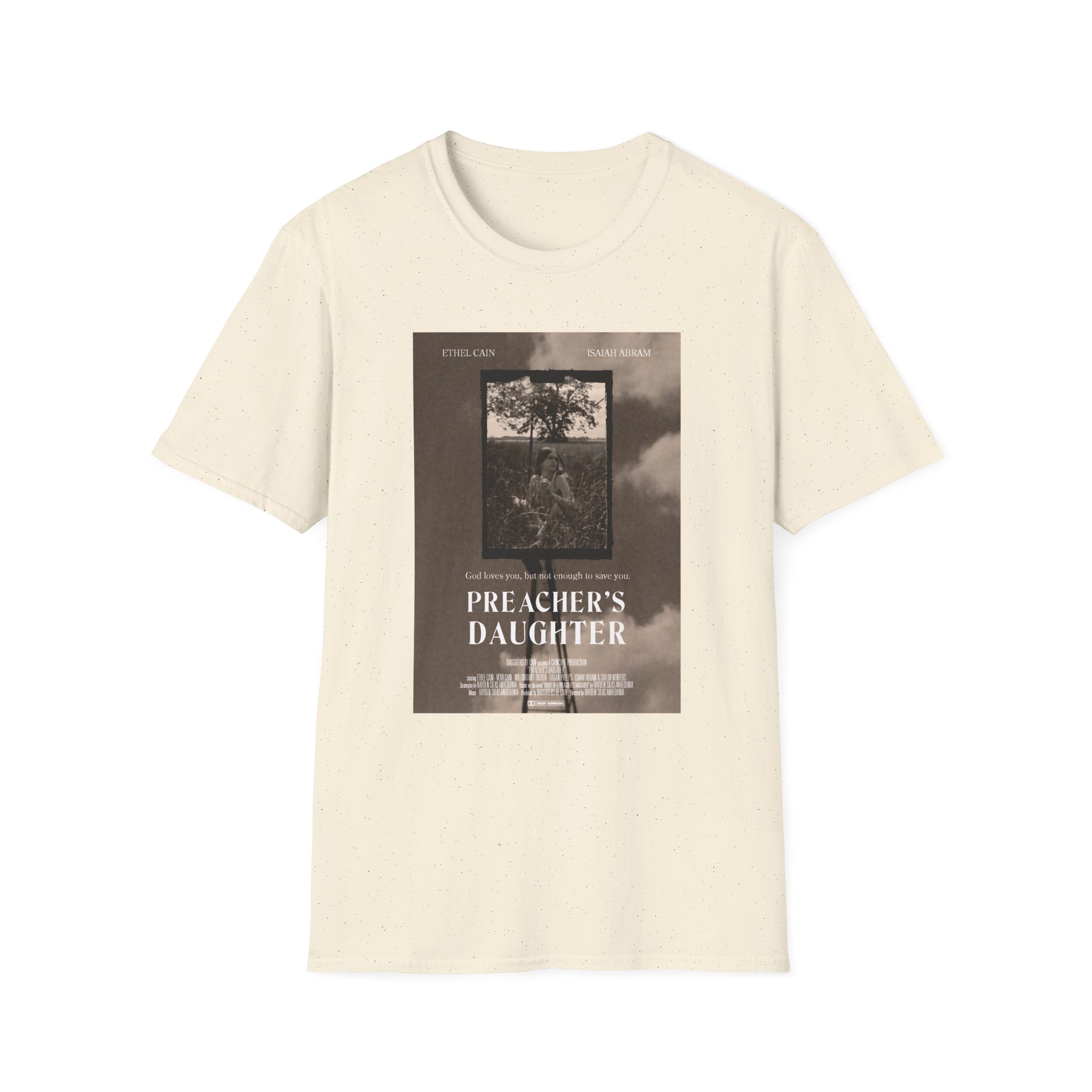Ethel Cain Preacher's Daughter Movie Poster Unisex Softstyle T-Shirt - Image 11