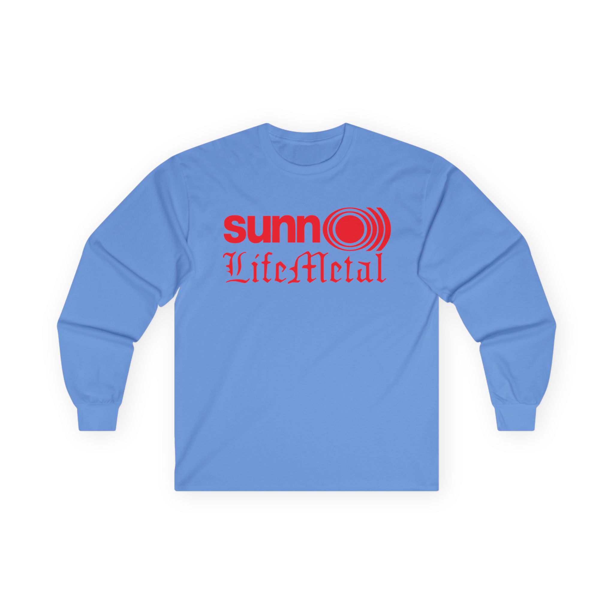 Sunn O Life Metal Logo Unisex Ultra Cotton Long Sleeve Tee - Image 17