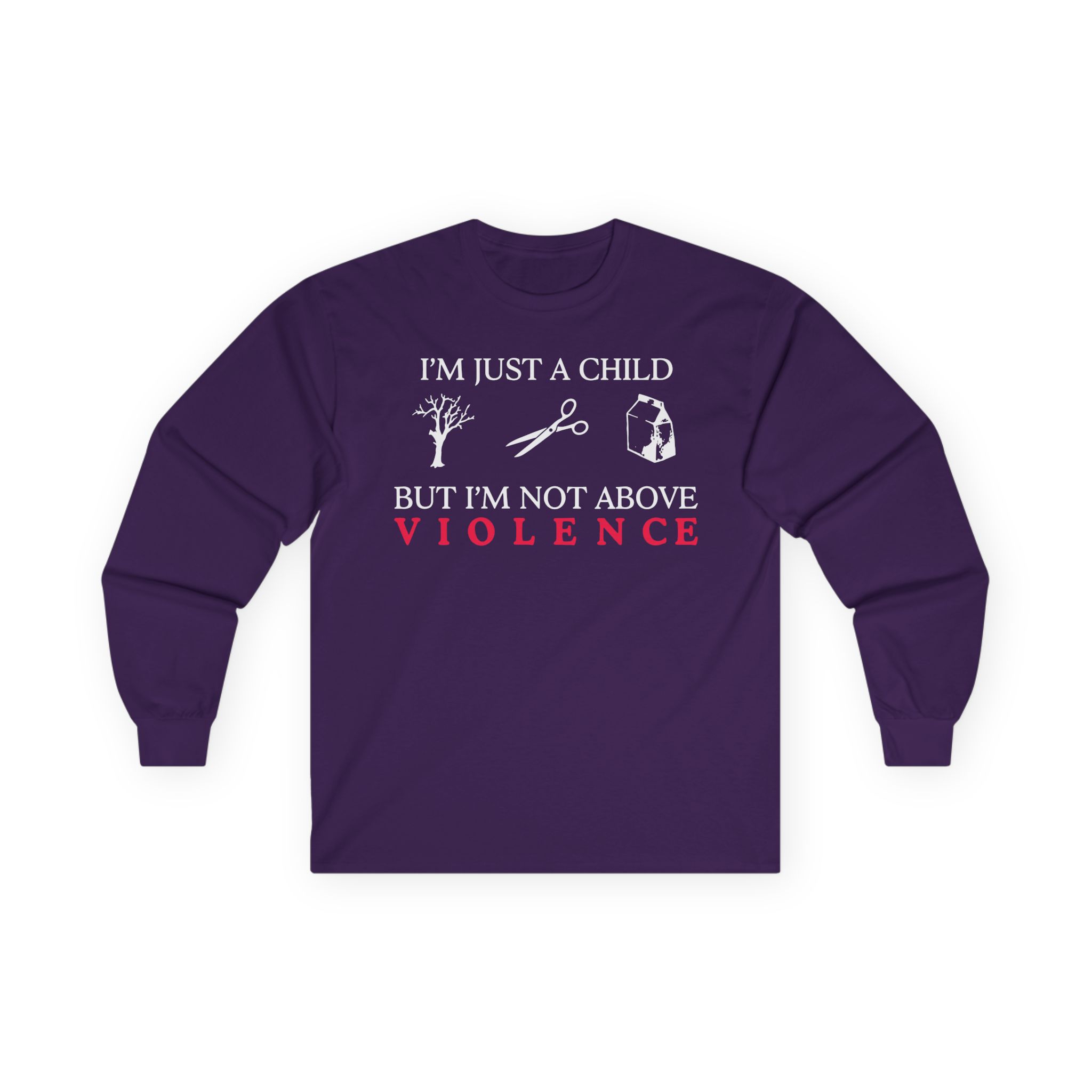 Ethel Cain Not Above Violence Unisex Ultra Cotton Long Sleeve Tee - Image 13
