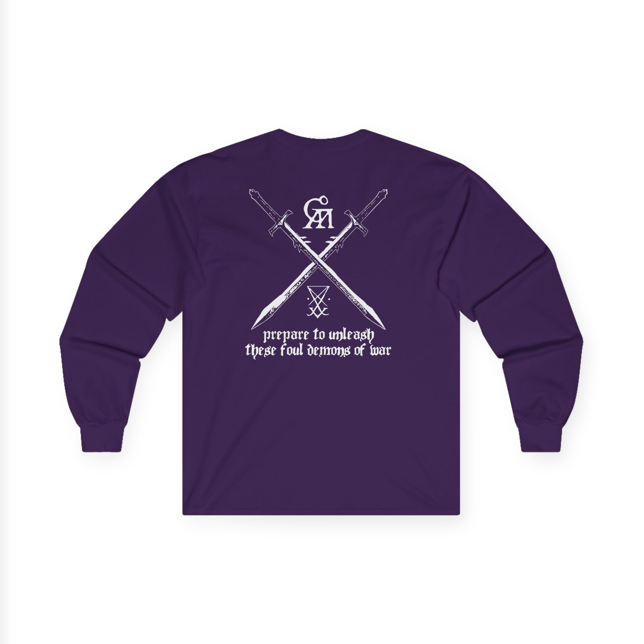 Goatwhore no Mercy Unisex Ultra Cotton Long Sleeve Tee - Image 12