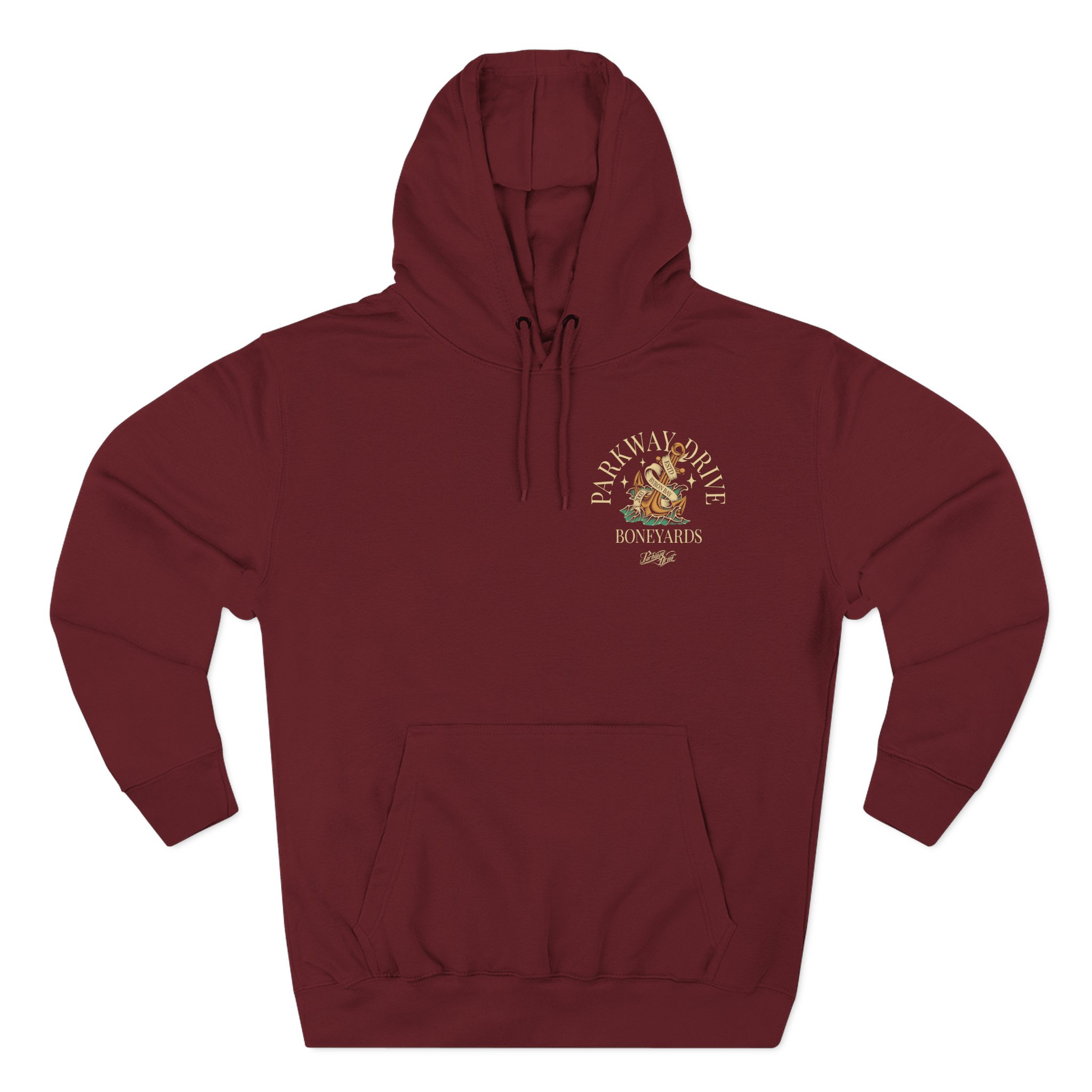 Parkway Drive Boneyards Anchor Three-Panel Fleece Hoodie - Image 9