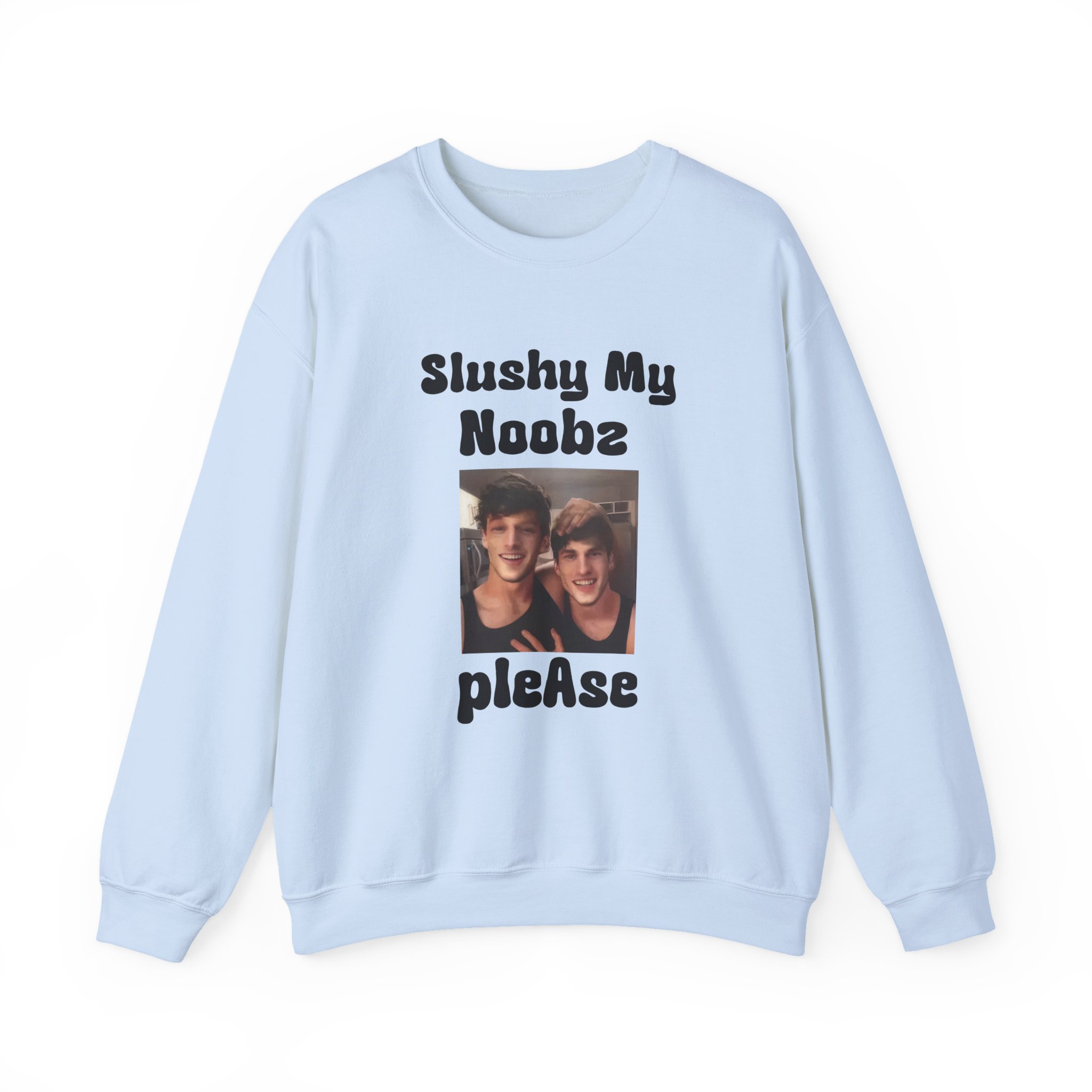 Slushy Noobz Martin and Hamzah Comedy Unisex Heavy Blend™ Crewneck Sweatshirt - Image 11