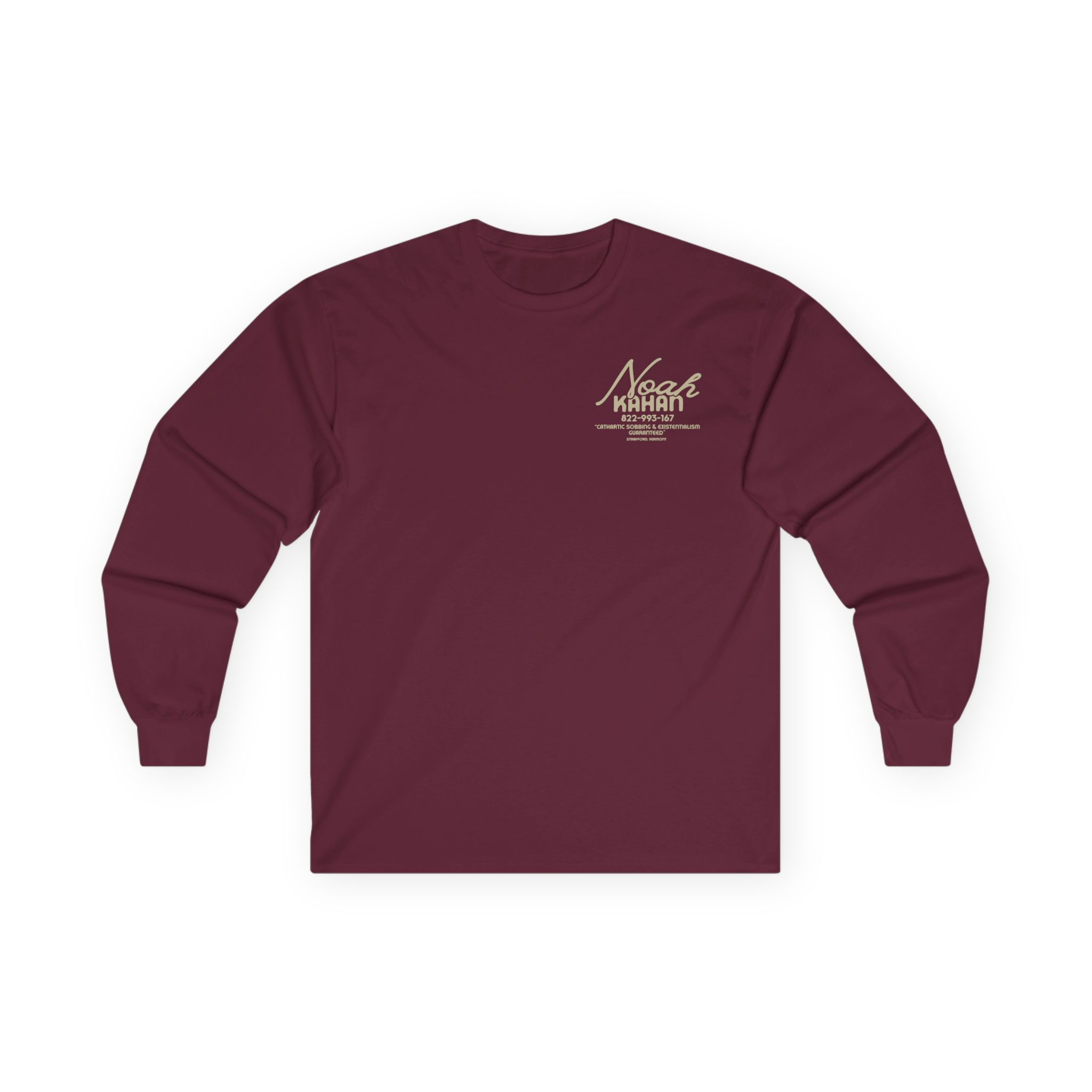 Noah Kahan Hotline Unisex Ultra Cotton Long Sleeve Tee - Image 3