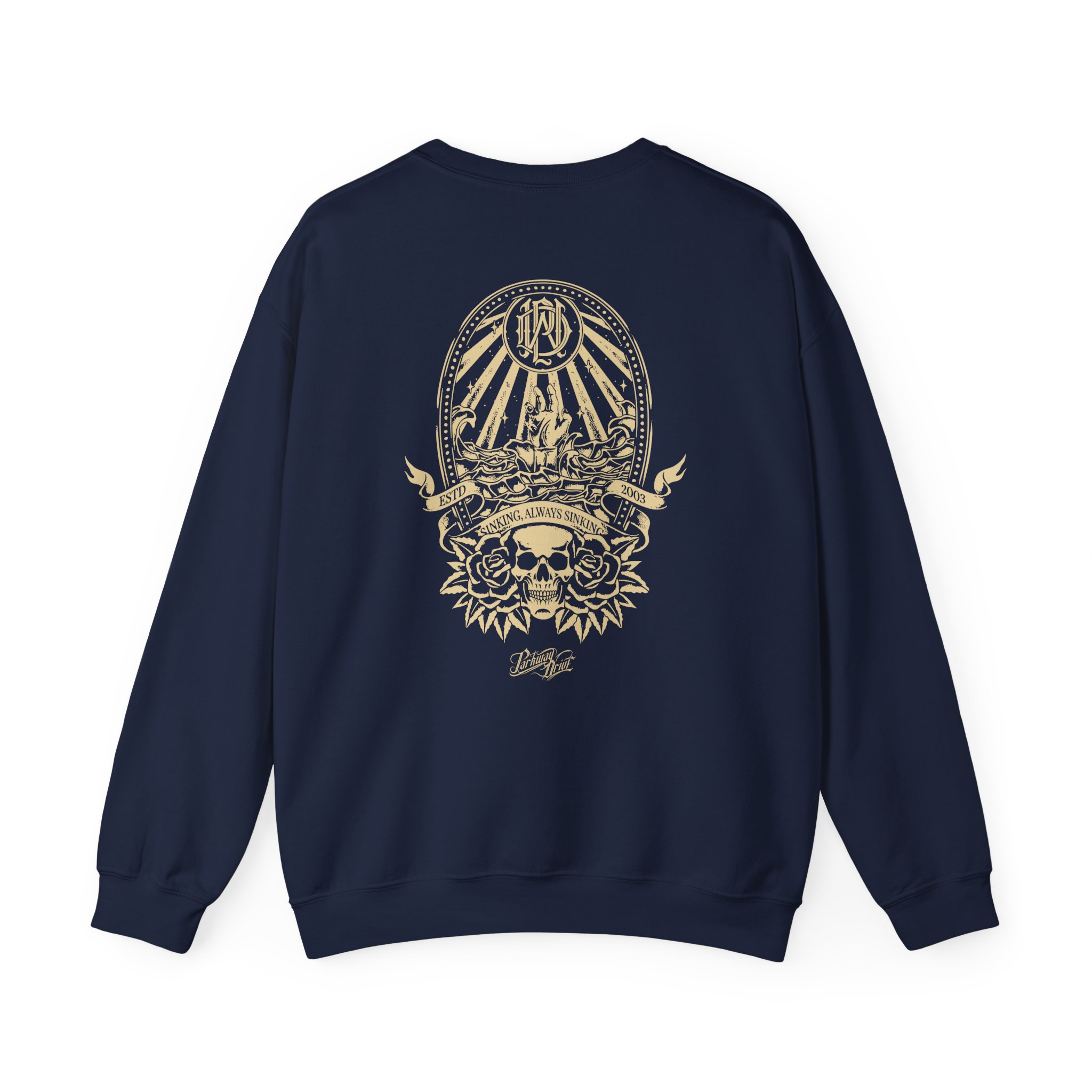 Parkway Drive Skull & Anchor Unisex Heavy Blend™ Crewneck Sweatshirt - Image 20