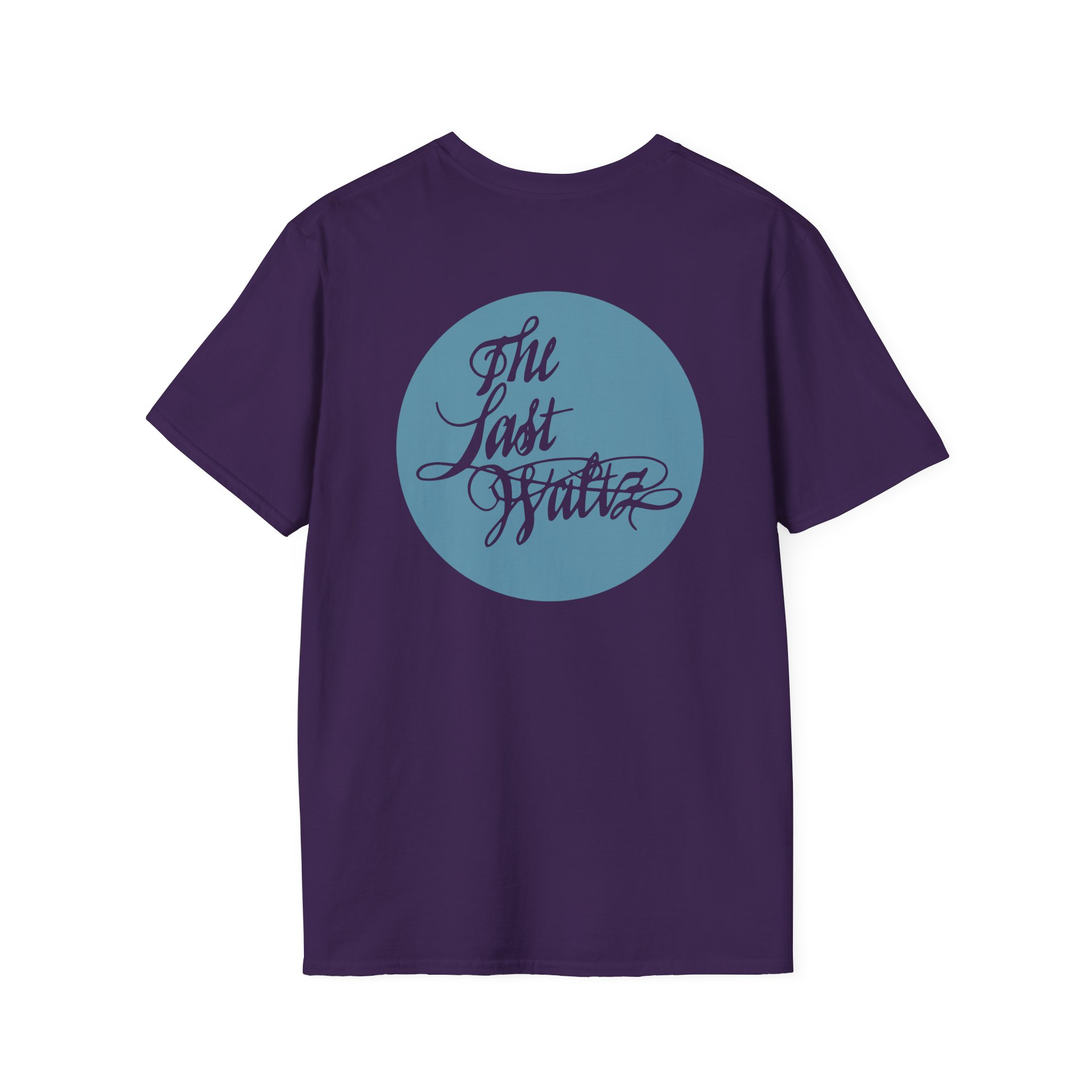 The Band the Last Waltz Pin Unisex Softstyle T-Shirt - Image 16