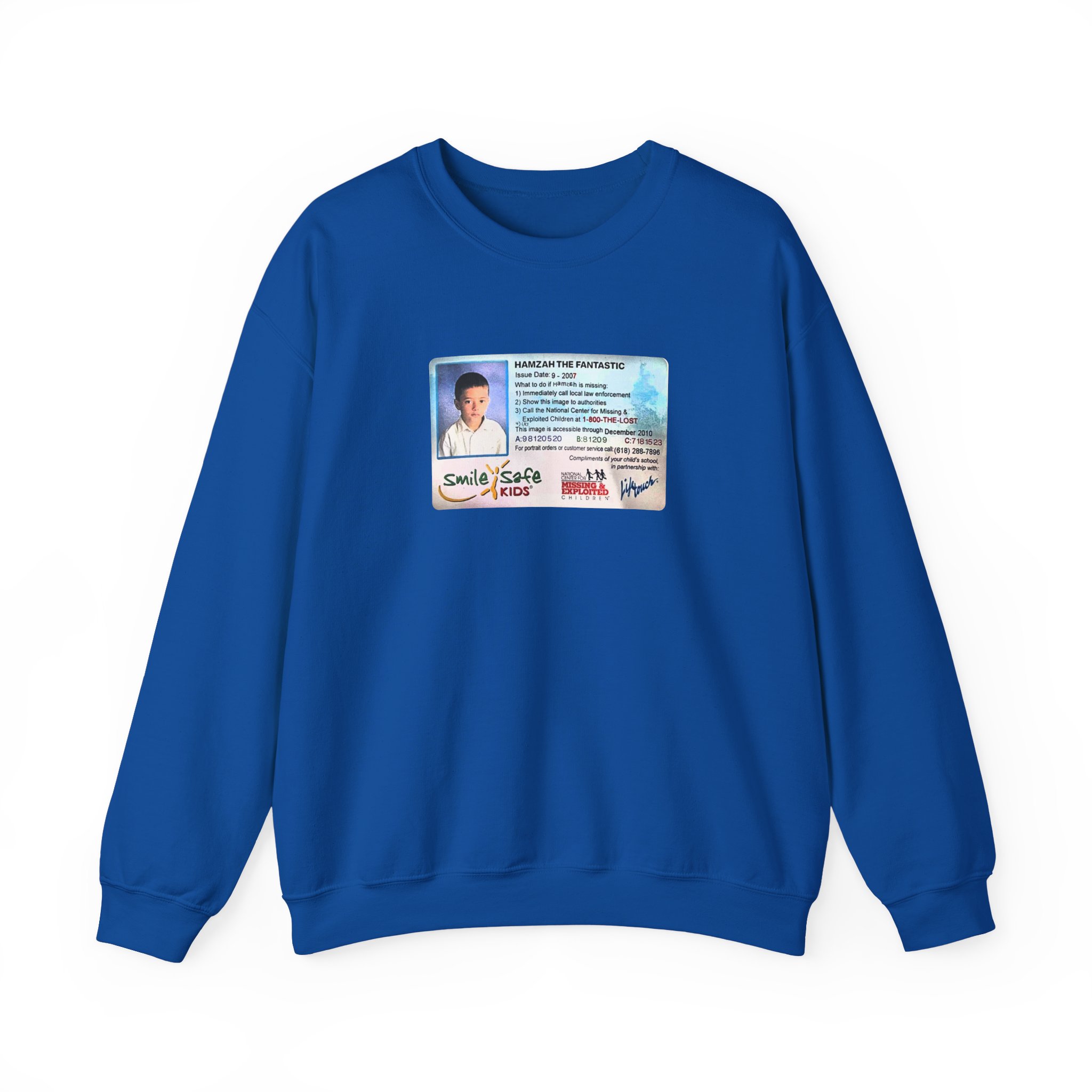 Slushy Noobz Smile Safe Kids Unisex Heavy Blend™ Crewneck Sweatshirt - Image 21