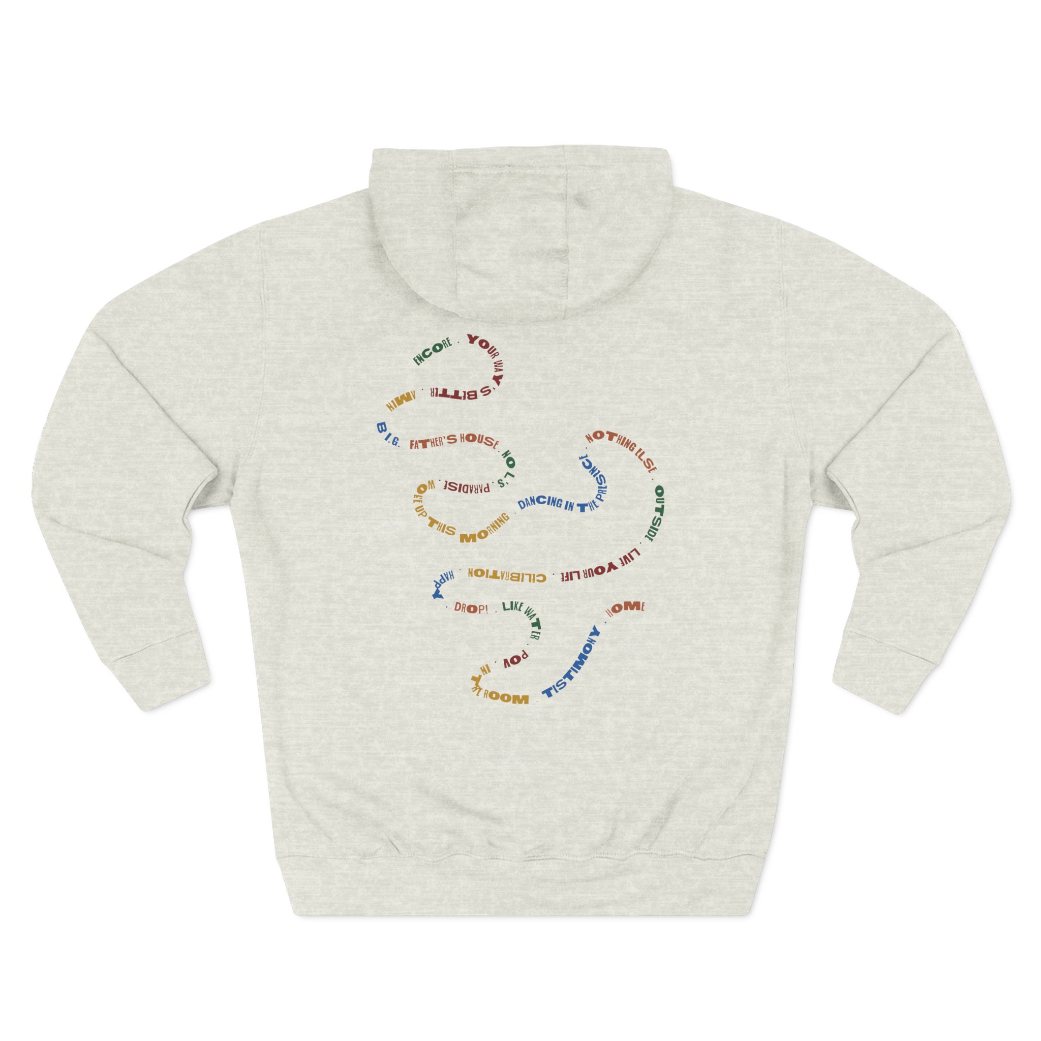 Forrest Frank Child of God Ii Tracklist Three-Panel Fleece Hoodie - Image 8