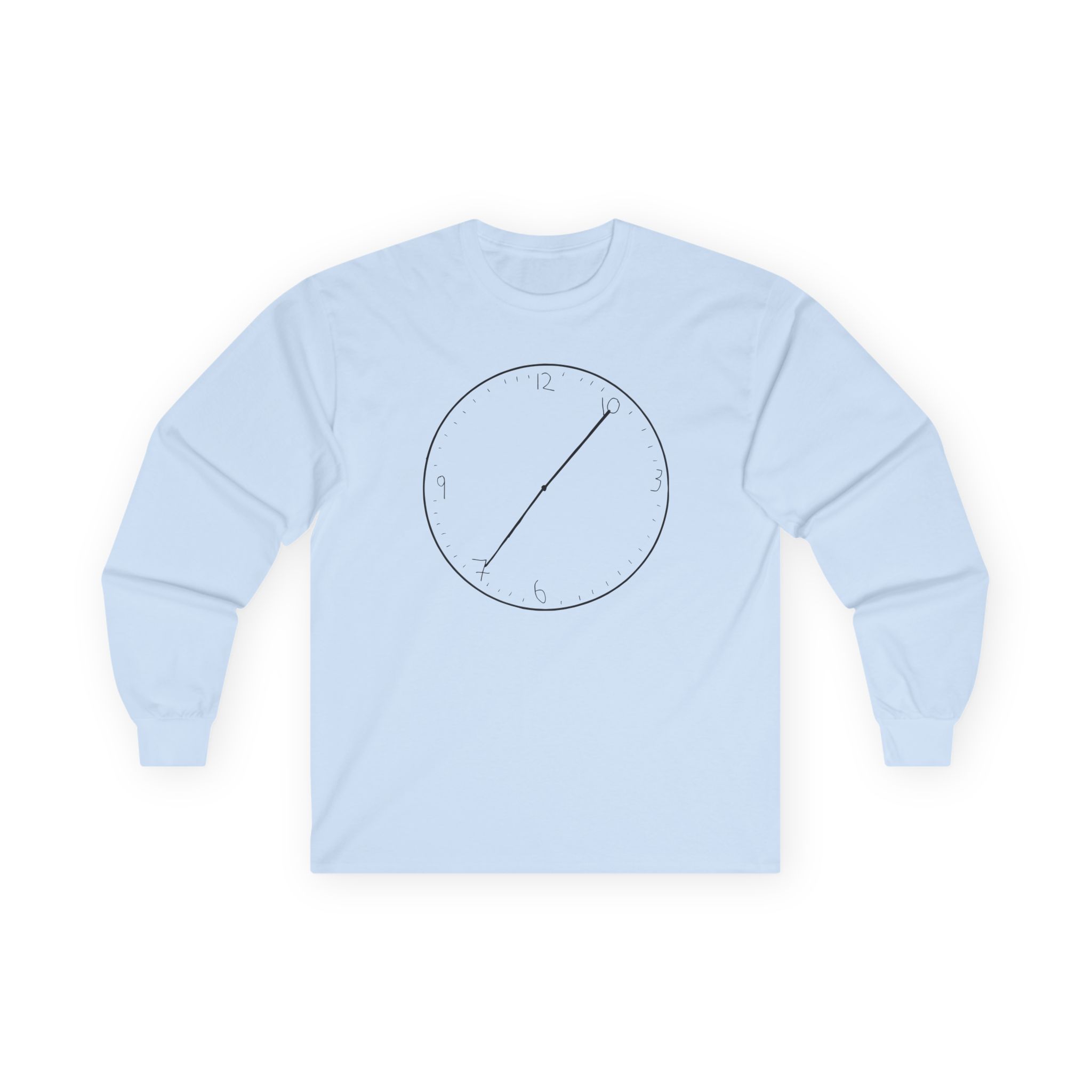 Carl Barron Clock Cream Unisex Ultra Cotton Long Sleeve Tee - Image 7