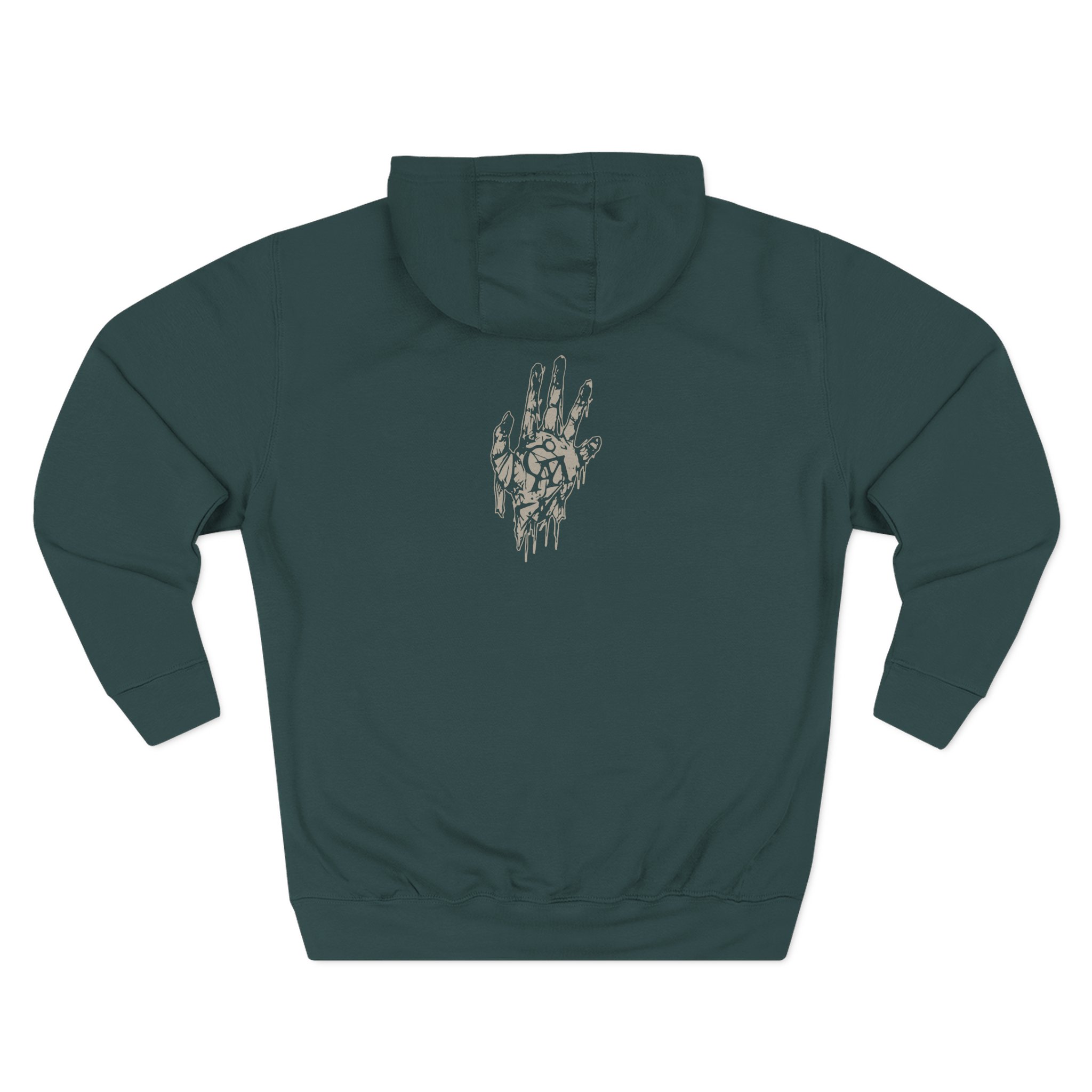 Goatwhore Q Three-Panel Fleece Hoodie - Image 6