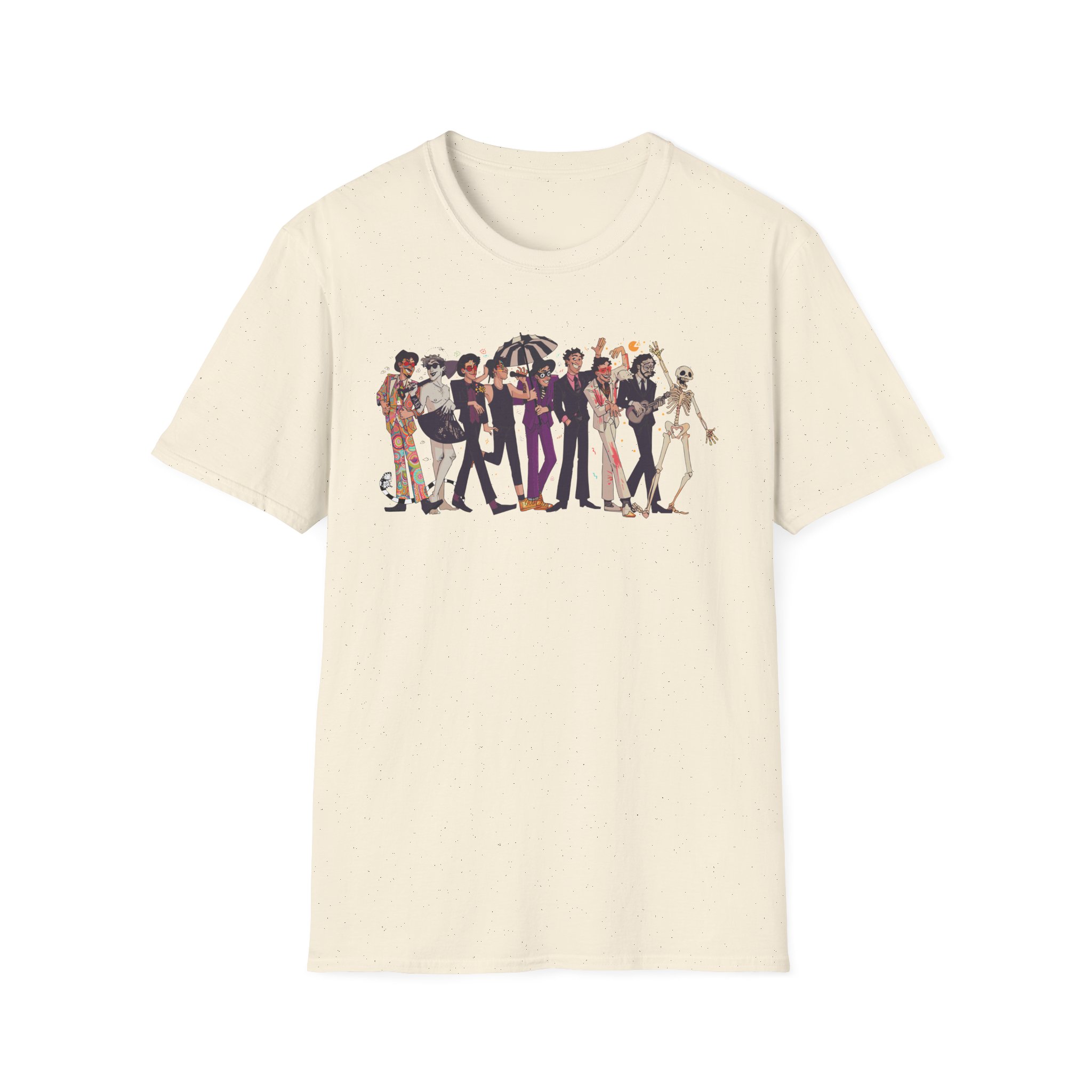 Will Wood Death of the Author Unisex Softstyle T-Shirt - Image 9