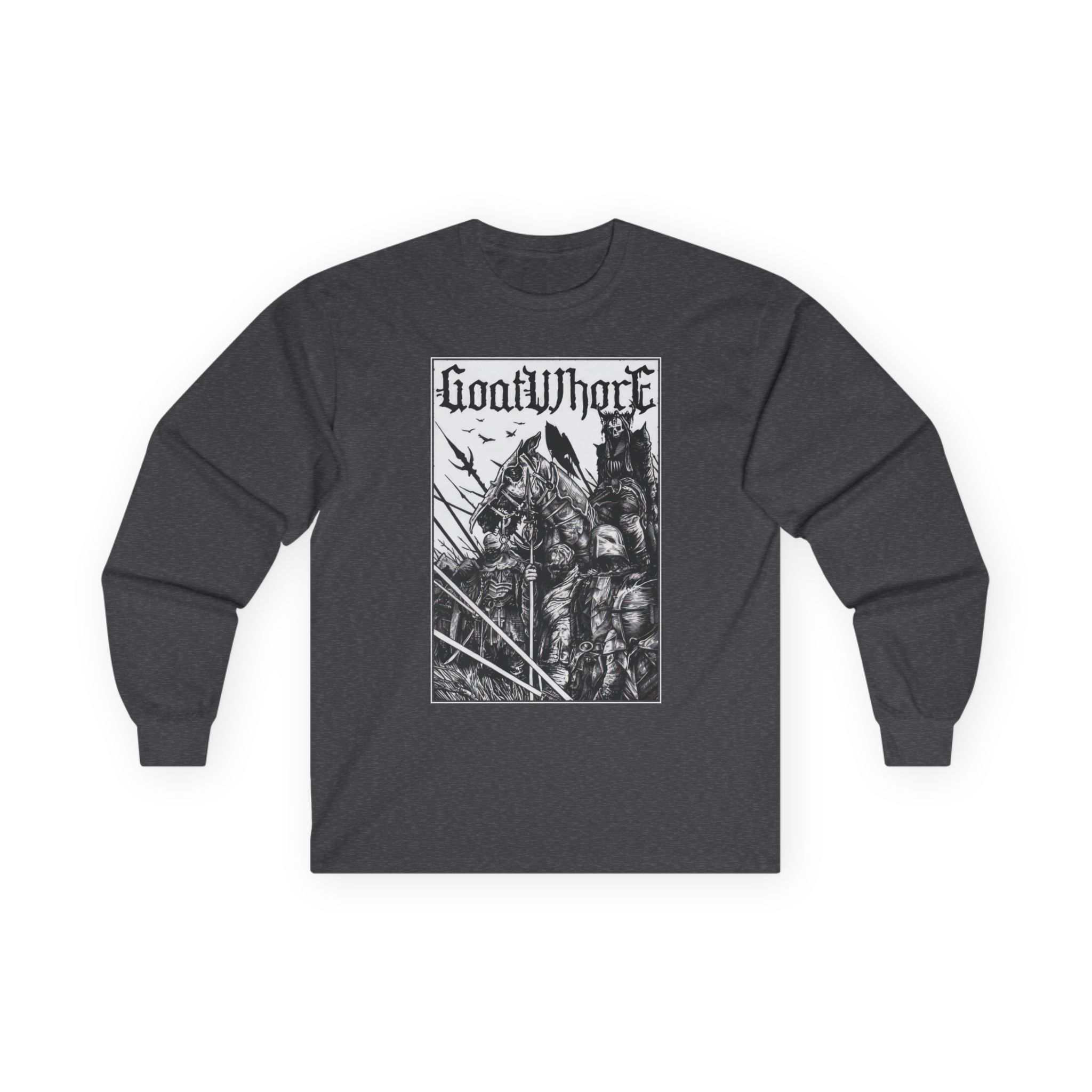 Goatwhore no Mercy Unisex Ultra Cotton Long Sleeve Tee - Image 7
