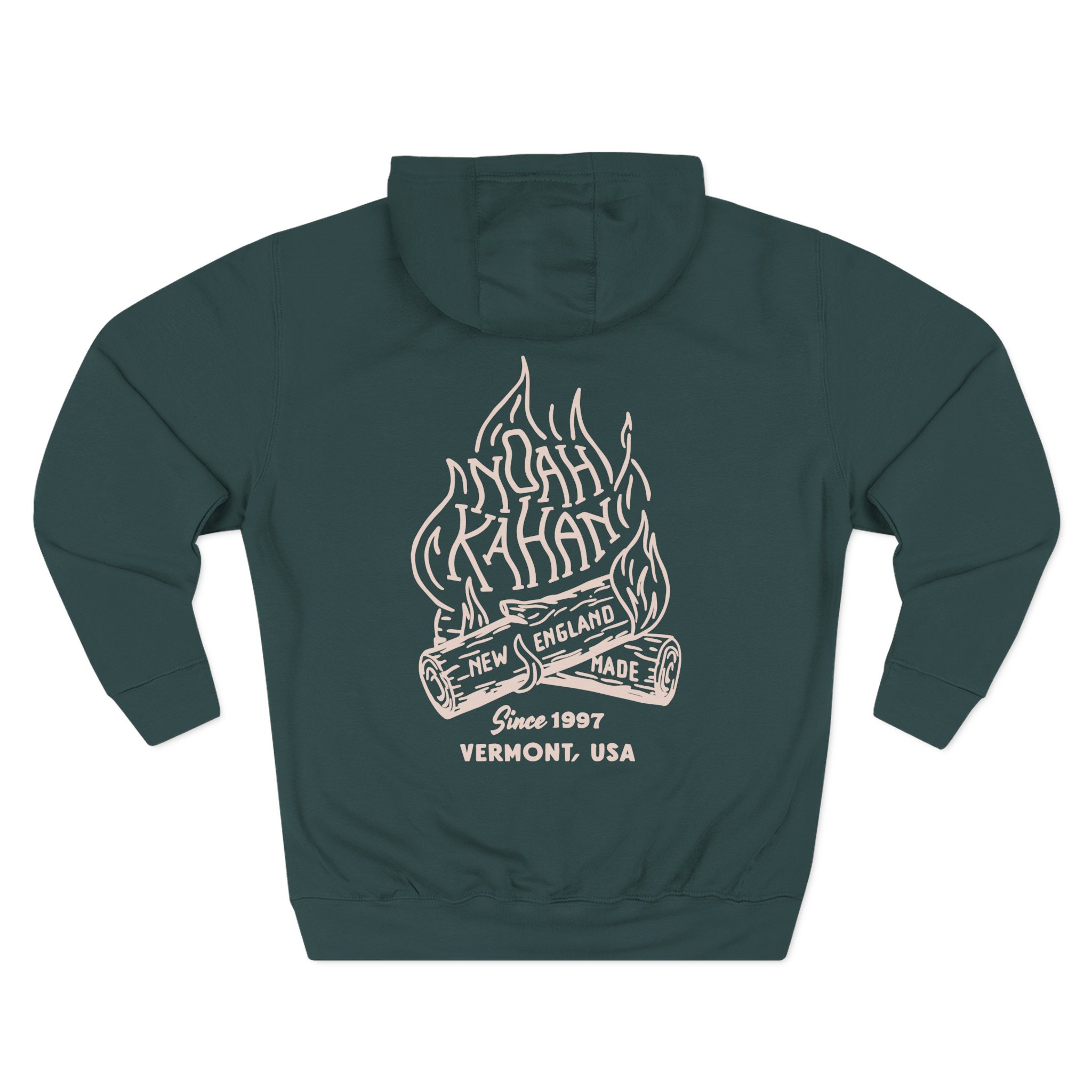 Noah Kahan Campfire Three-Panel Fleece Hoodie - Image 6