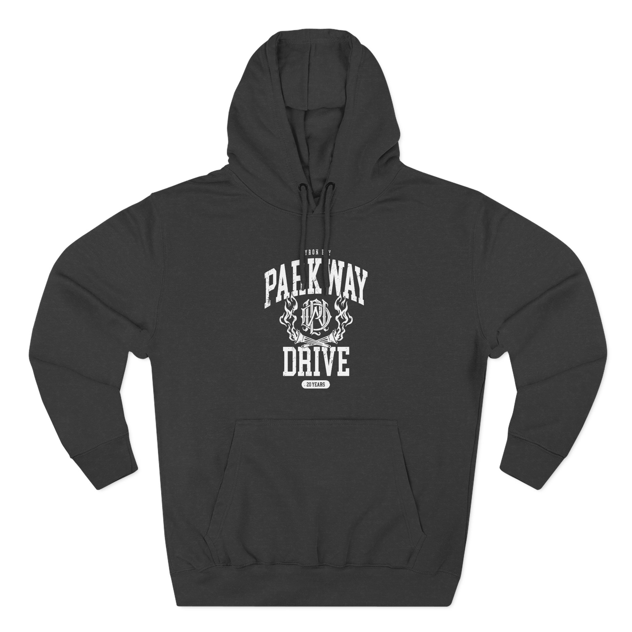 Parkway Drive 20-year-anniversary Three-Panel Fleece Hoodie - Image 3