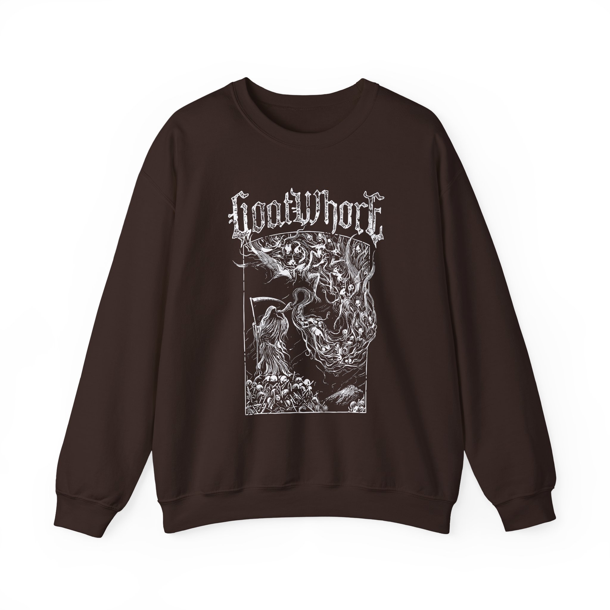 Goatwhore Unisex Heavy Blend™ Crewneck Sweatshirt - Image 5
