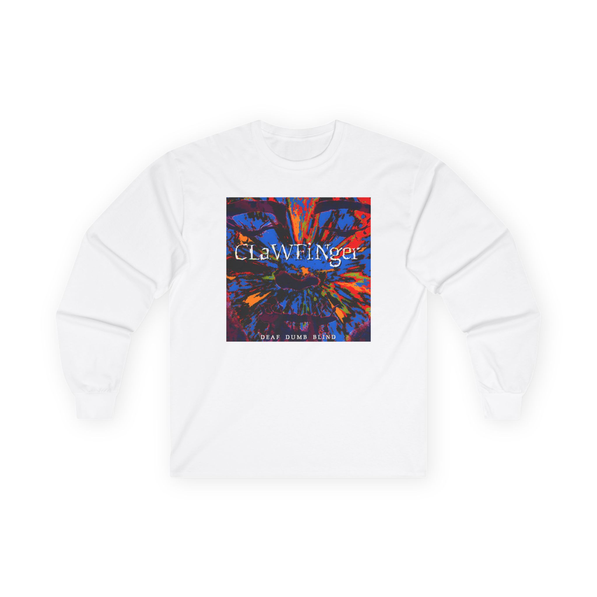 Clawfinger Deaf Dumb Blind 2 Album Cover Unisex Ultra Cotton Long Sleeve Tee