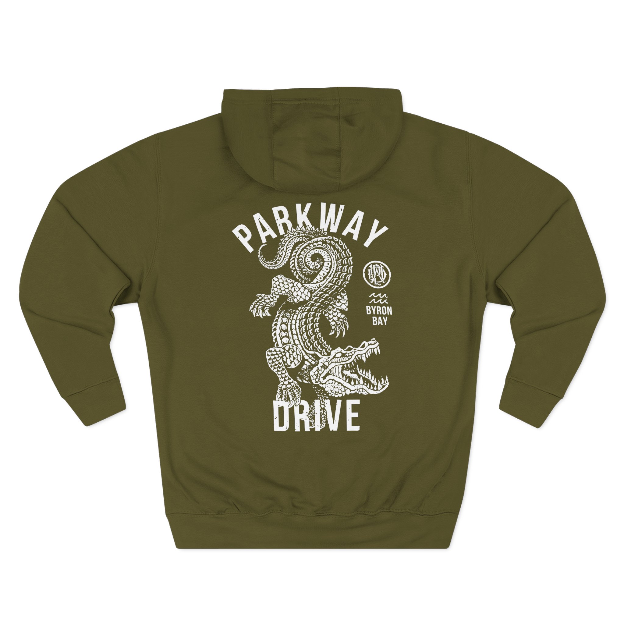 Parkway Drive Croc Eco Three-Panel Fleece Hoodie - Image 6