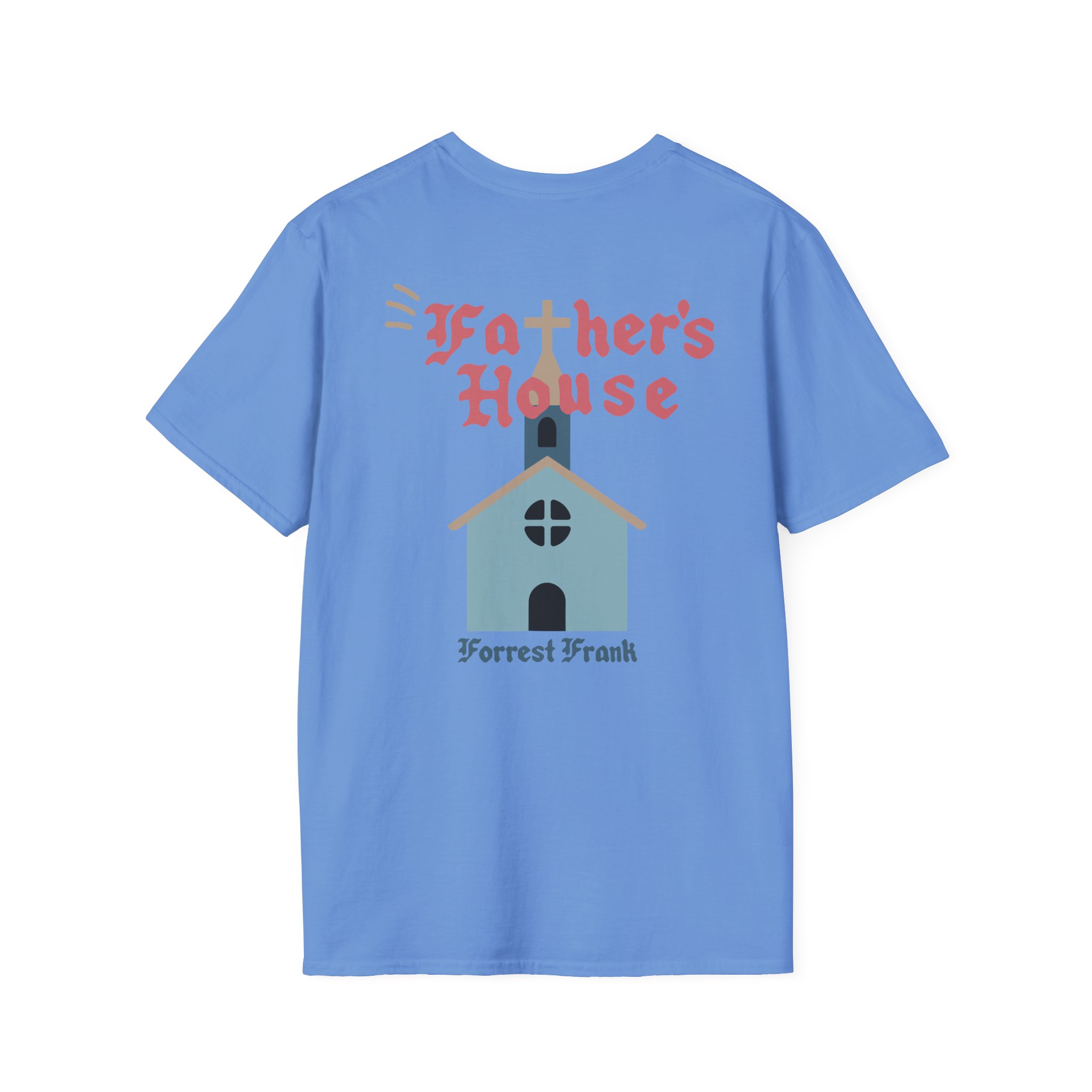 Forrest Frank Father's House Cream Unisex Softstyle T-Shirt - Image 16