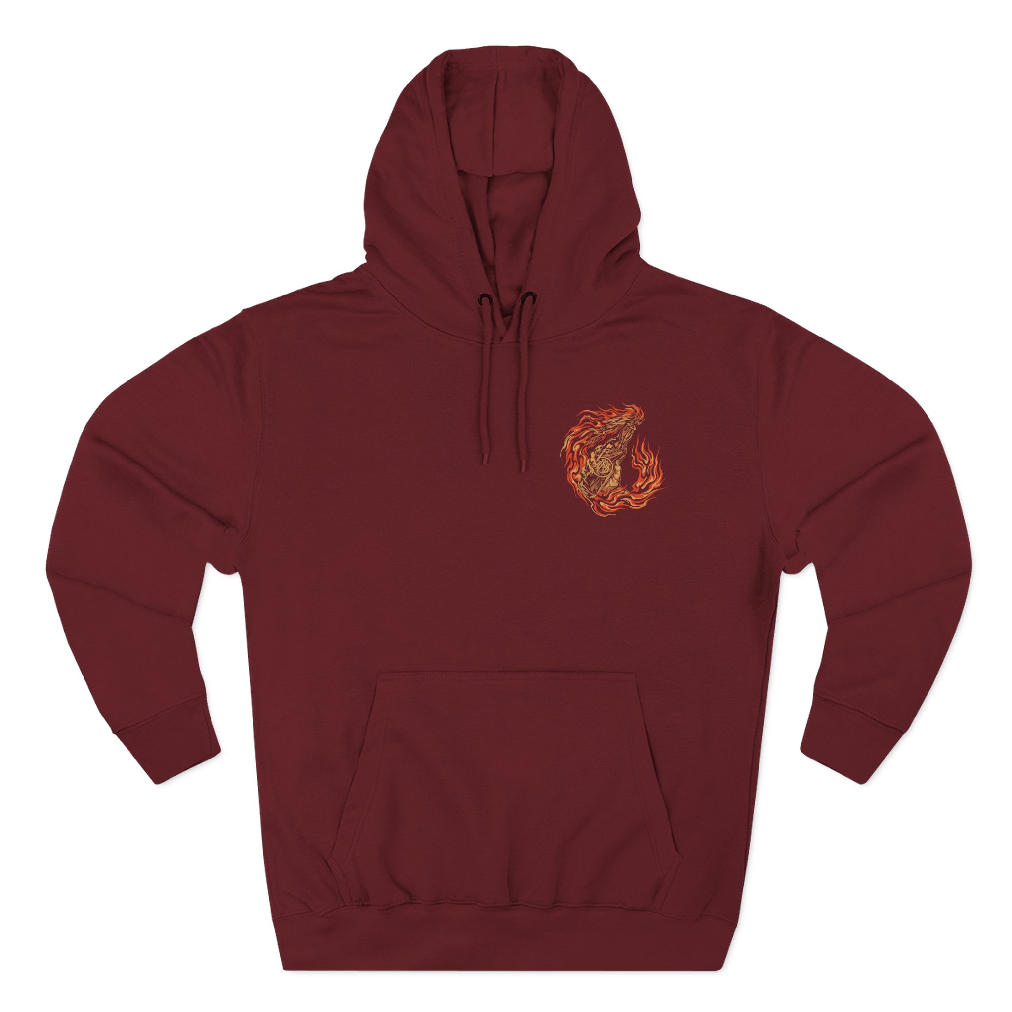 Parkway Drive Vtu 5 Year Anniversary Three-Panel Fleece Hoodie - Image 11