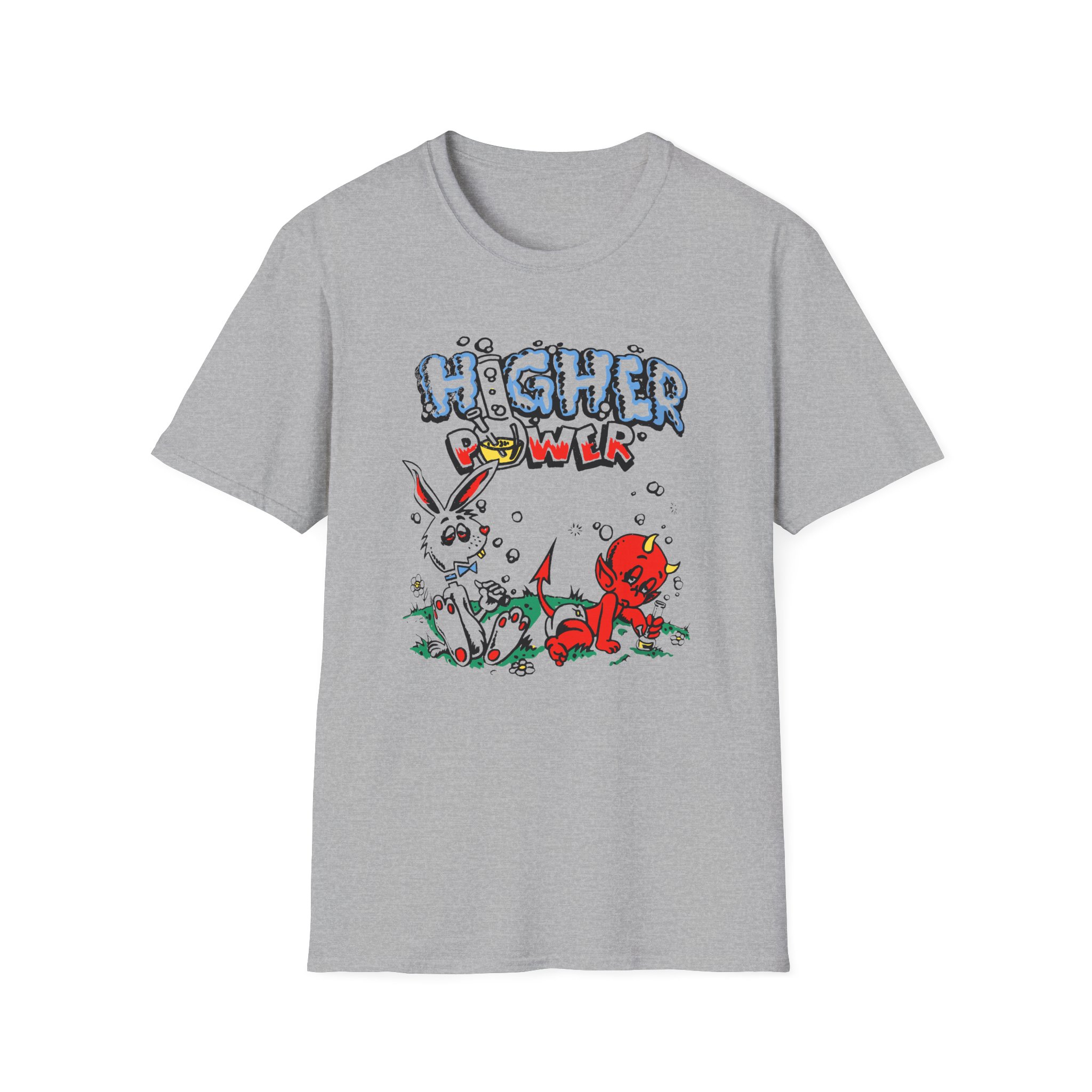 Higher Power Stoned Again Unisex Softstyle T-Shirt - Image 7