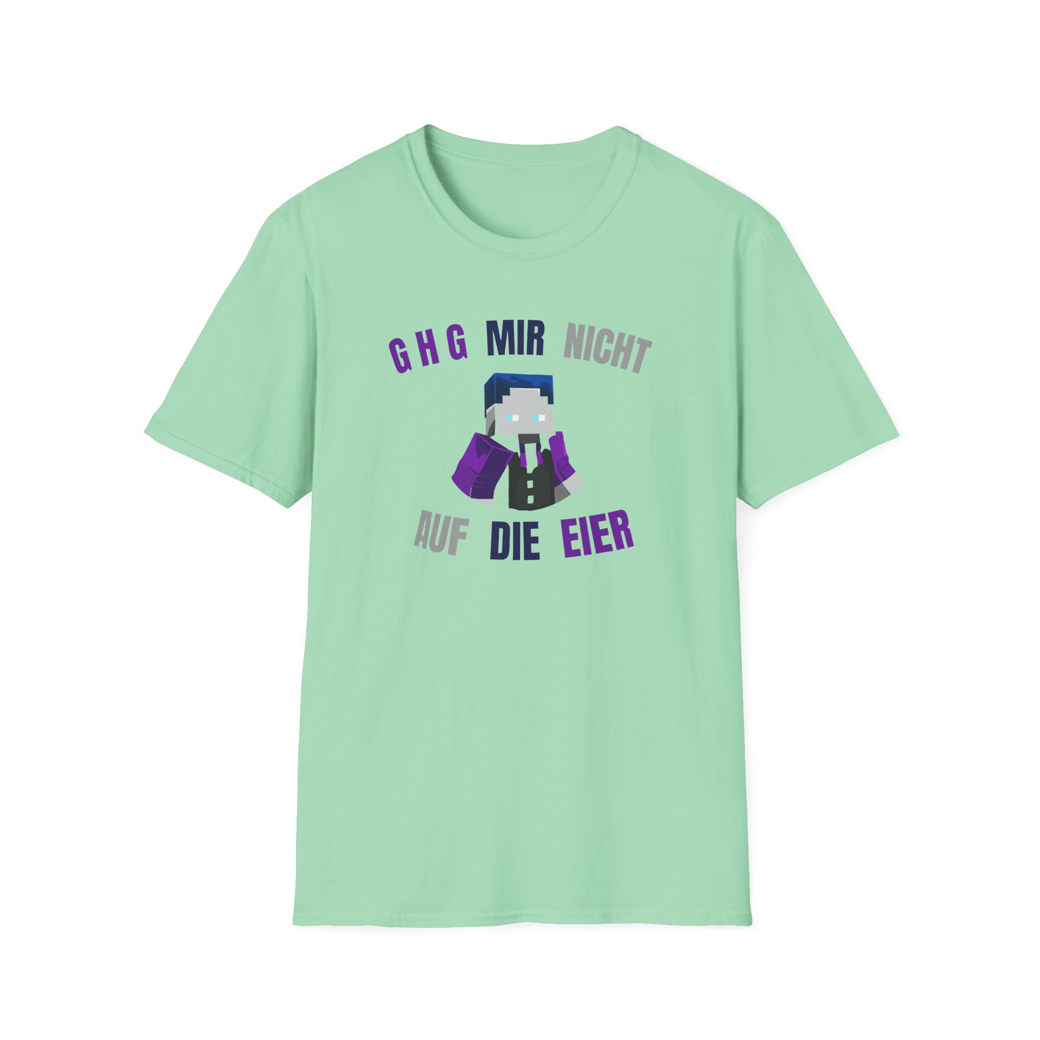 Bastighg Ghg Mir Nicht Auf Die Eier Unisex Softstyle T-Shirt - Image 9